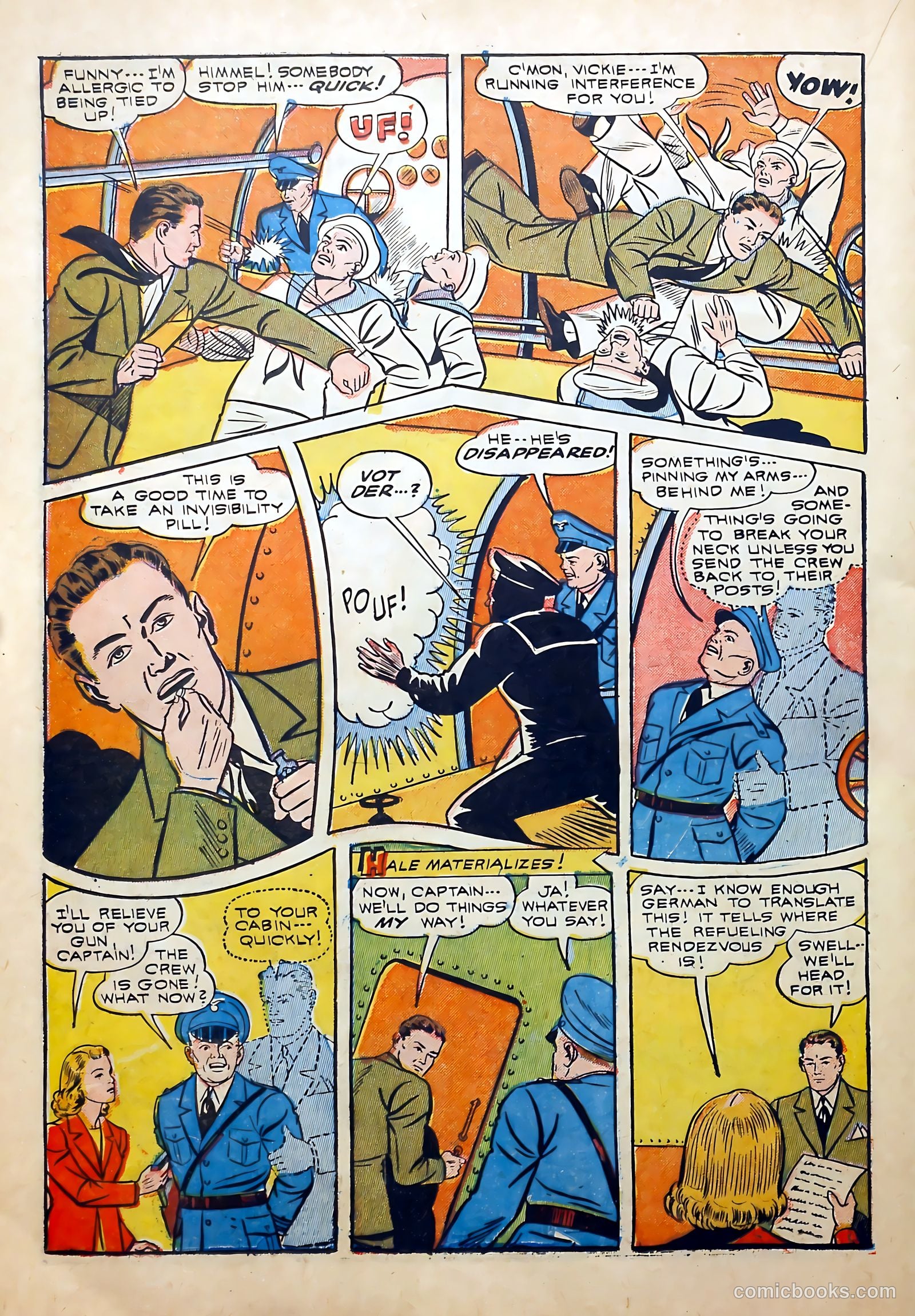Thrilling Comics #38 (1943) — page 43 of 58