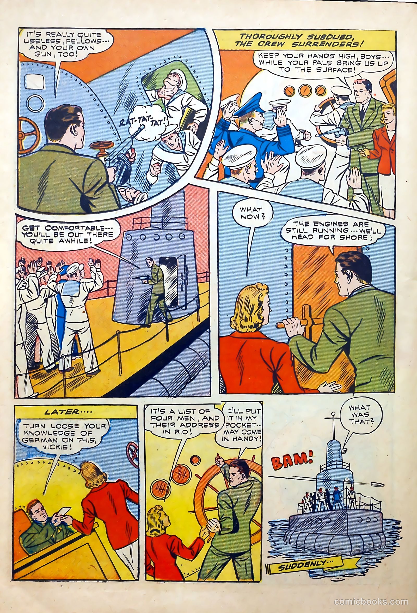 Thrilling Comics #38 (1943) — page 45 of 58