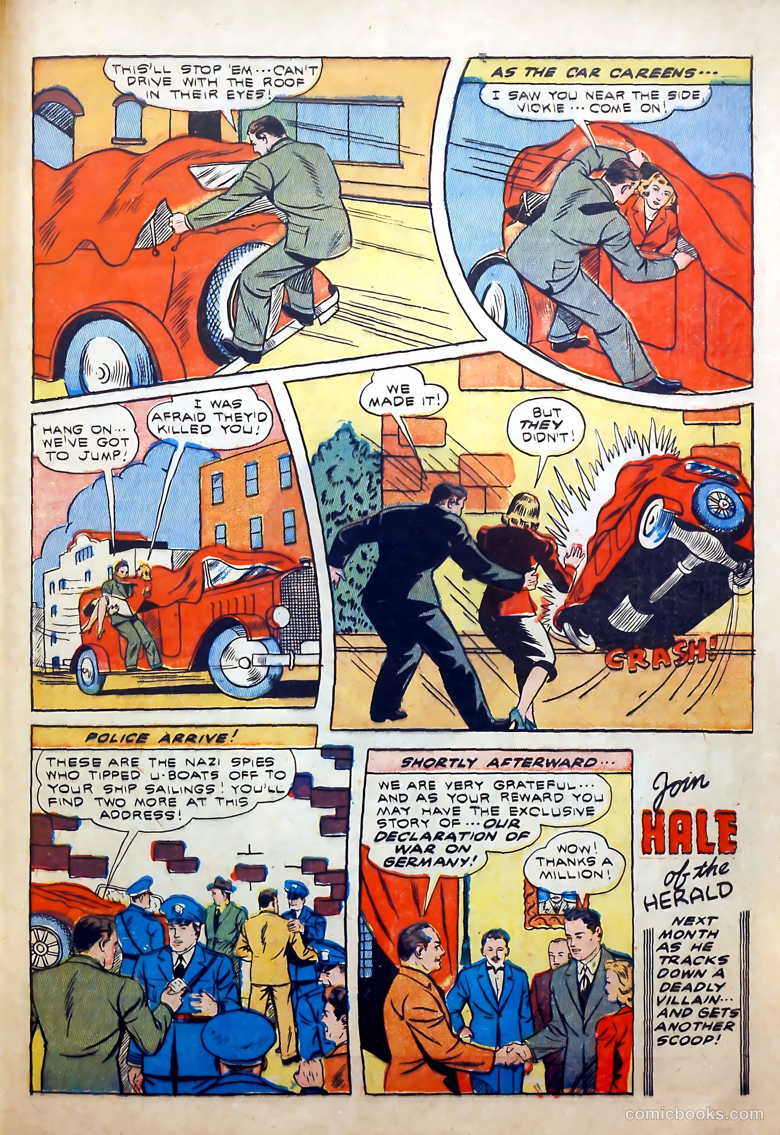 Thrilling Comics #38 (1943) — page 50 of 58