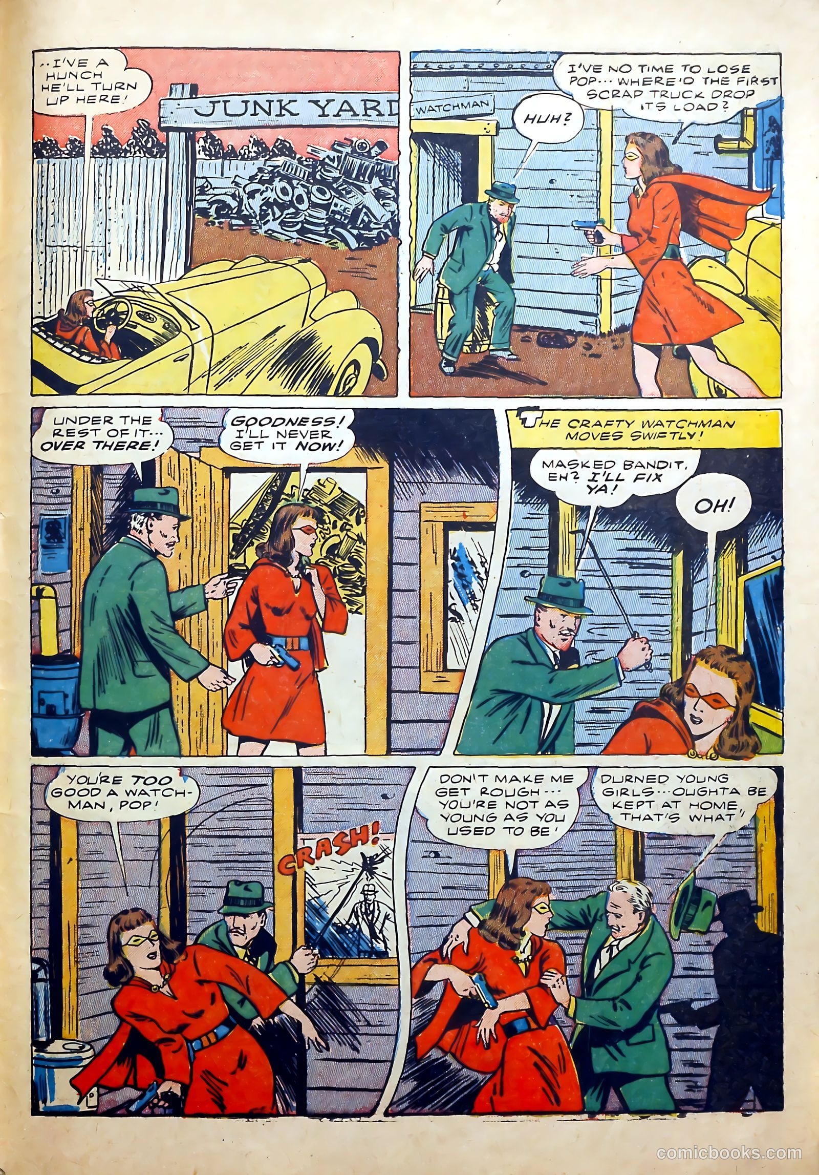 Thrilling Comics #38 (1943) — page 54 of 58