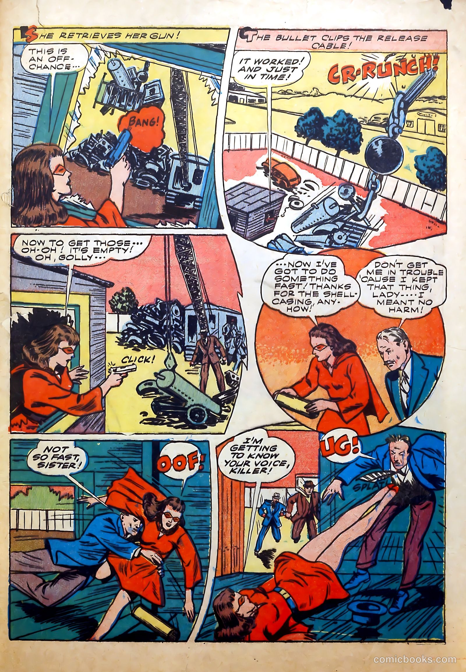 Thrilling Comics #38 (1943) — page 56 of 58