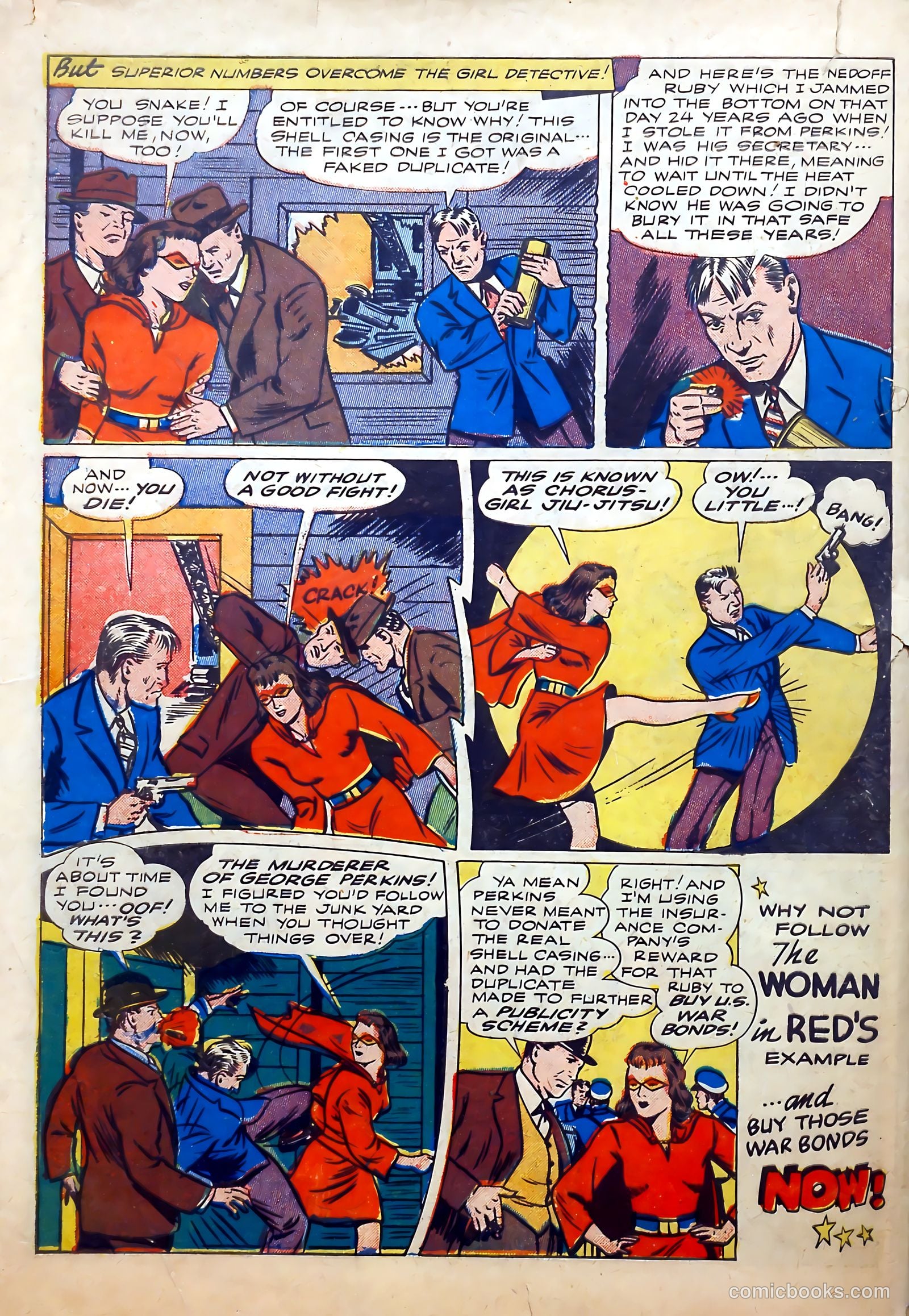 Thrilling Comics #38 (1943) — page 57 of 58