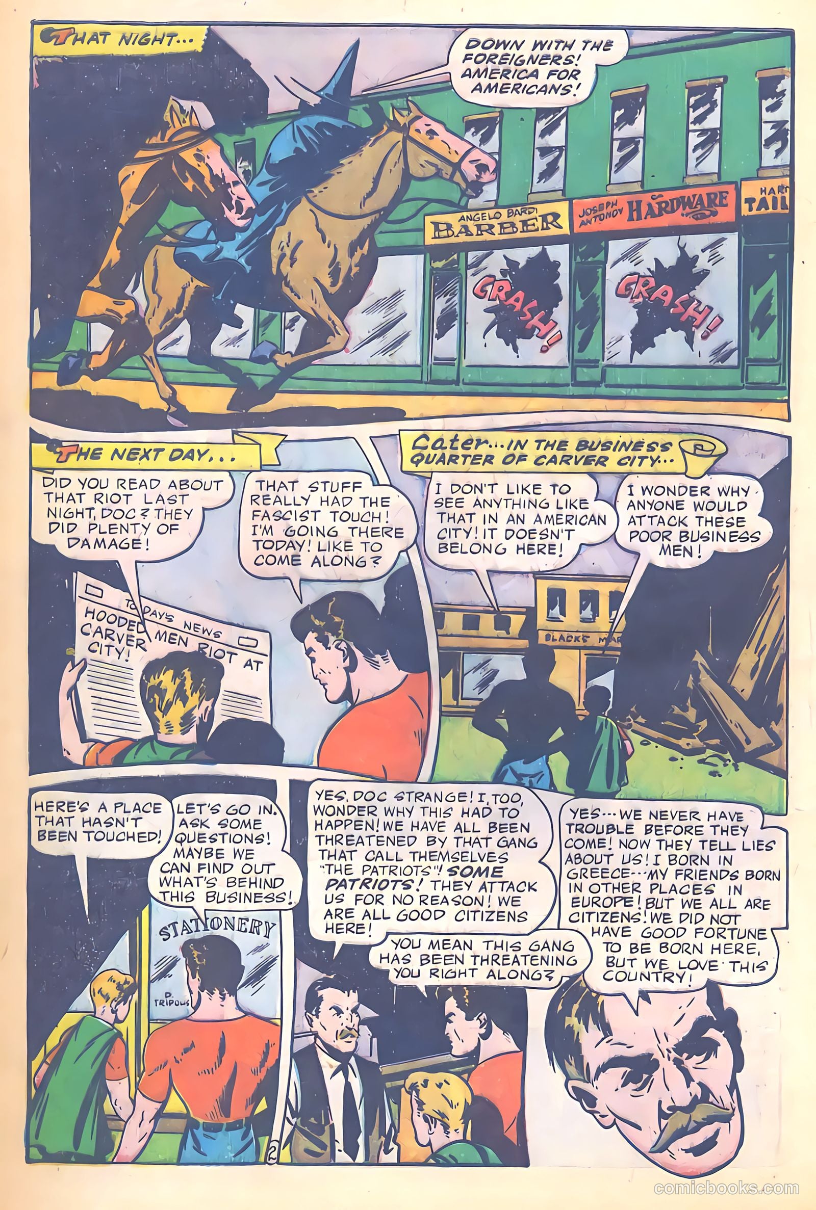 Thrilling Comics #54 (1946) — page 3 of 34