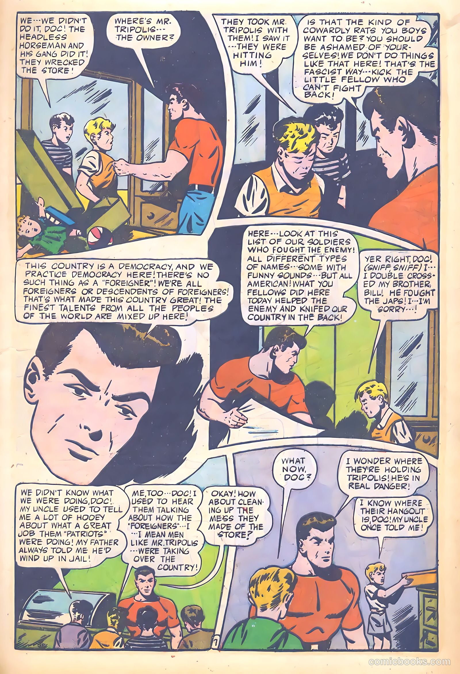 Thrilling Comics #54 (1946) — page 8 of 34