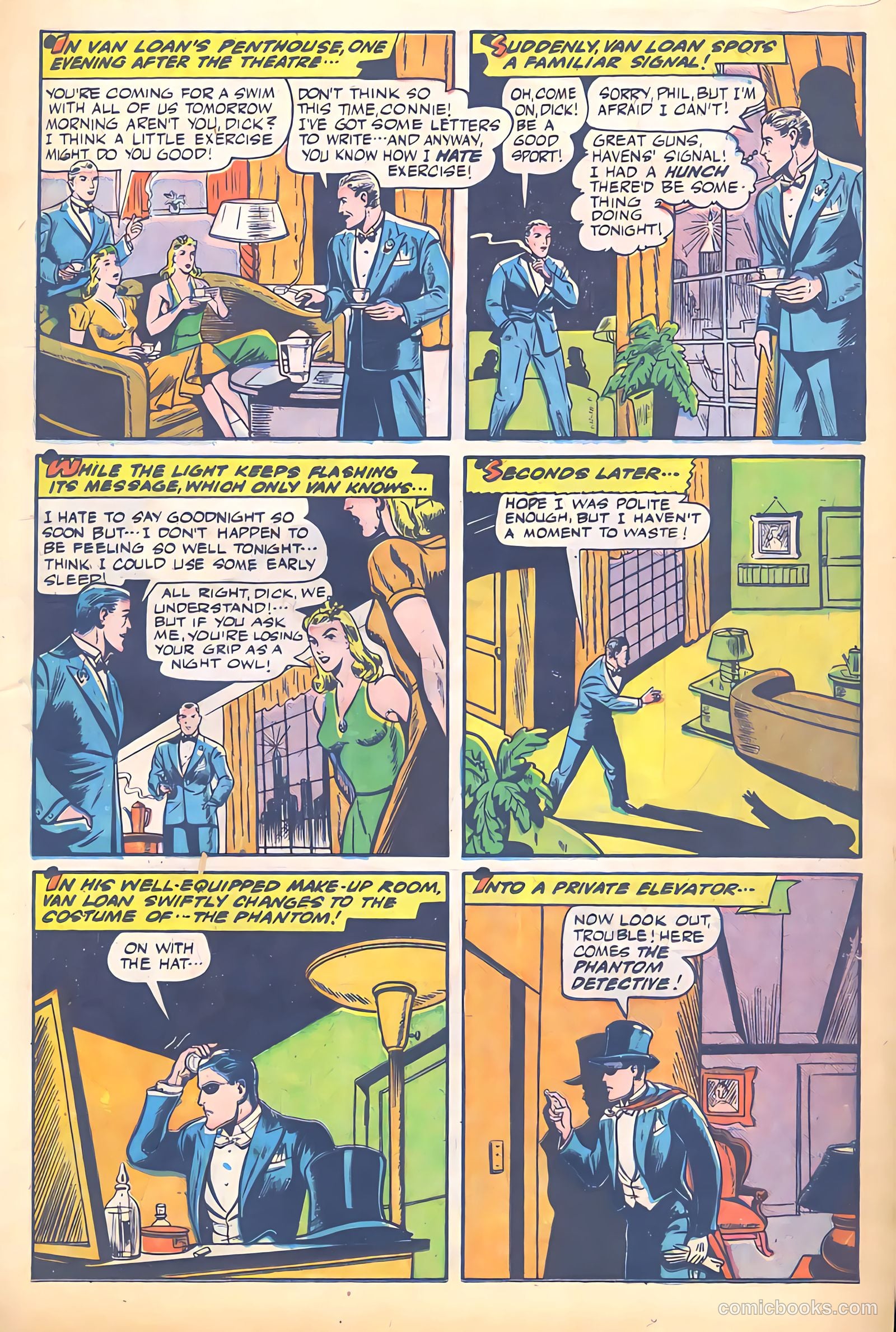 Thrilling Comics #54 (1946) — page 14 of 34