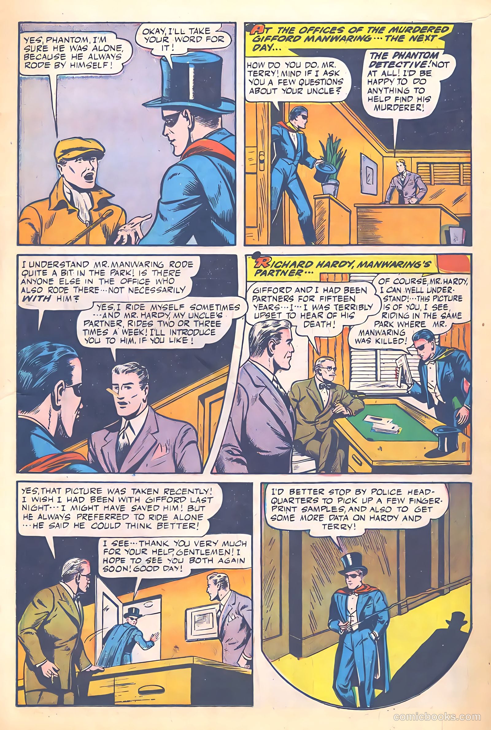 Thrilling Comics #54 (1946) — page 16 of 34
