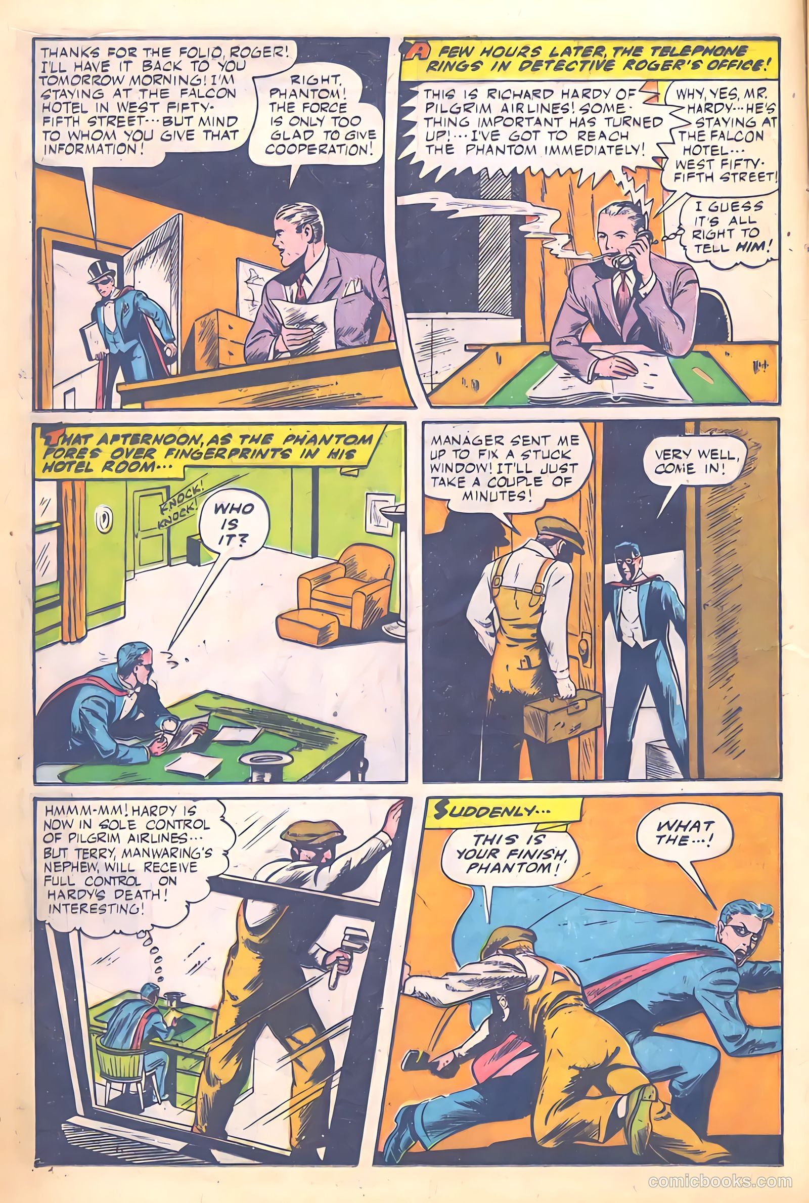 Thrilling Comics #54 (1946) — page 17 of 34