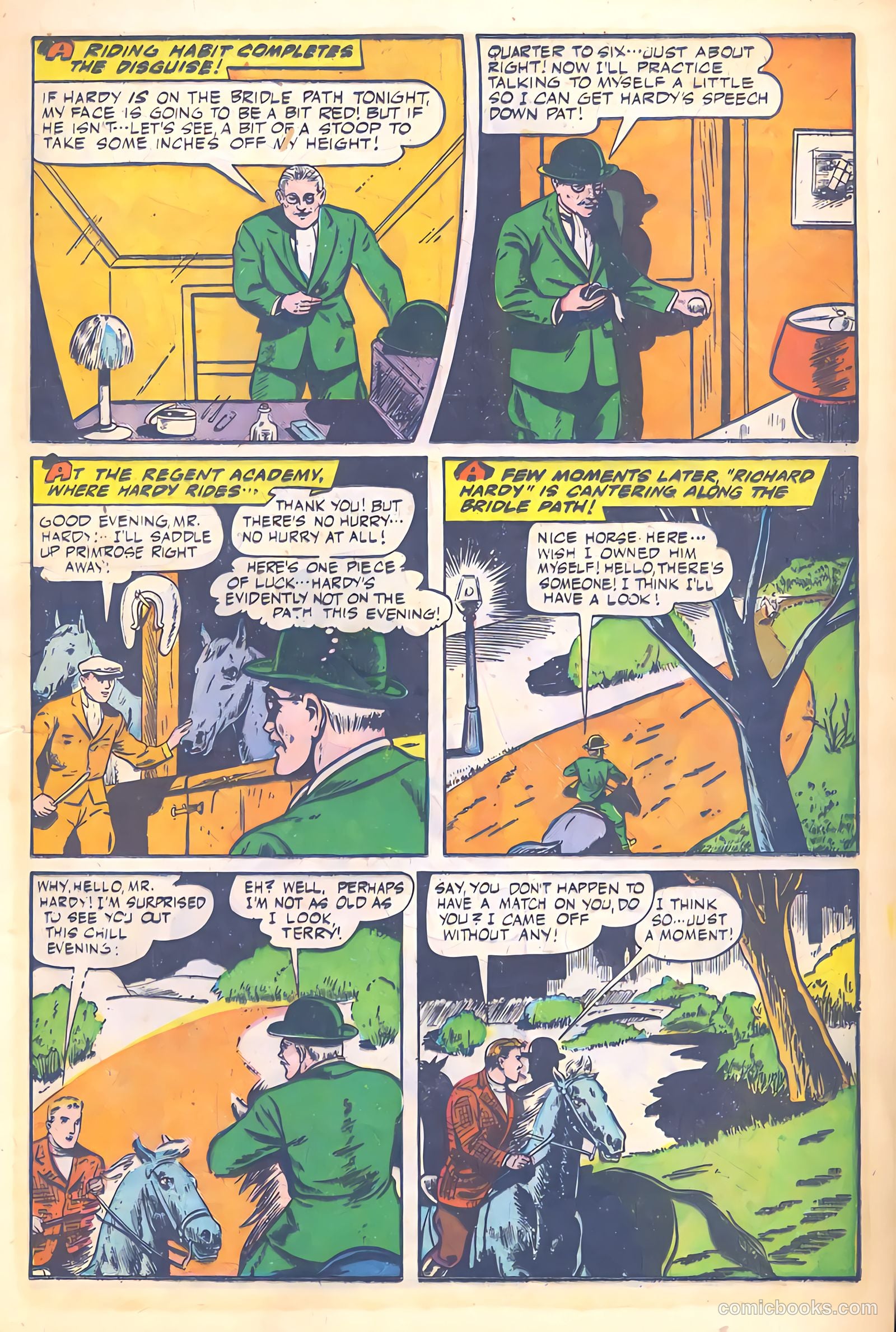 Thrilling Comics #54 (1946) — page 20 of 34