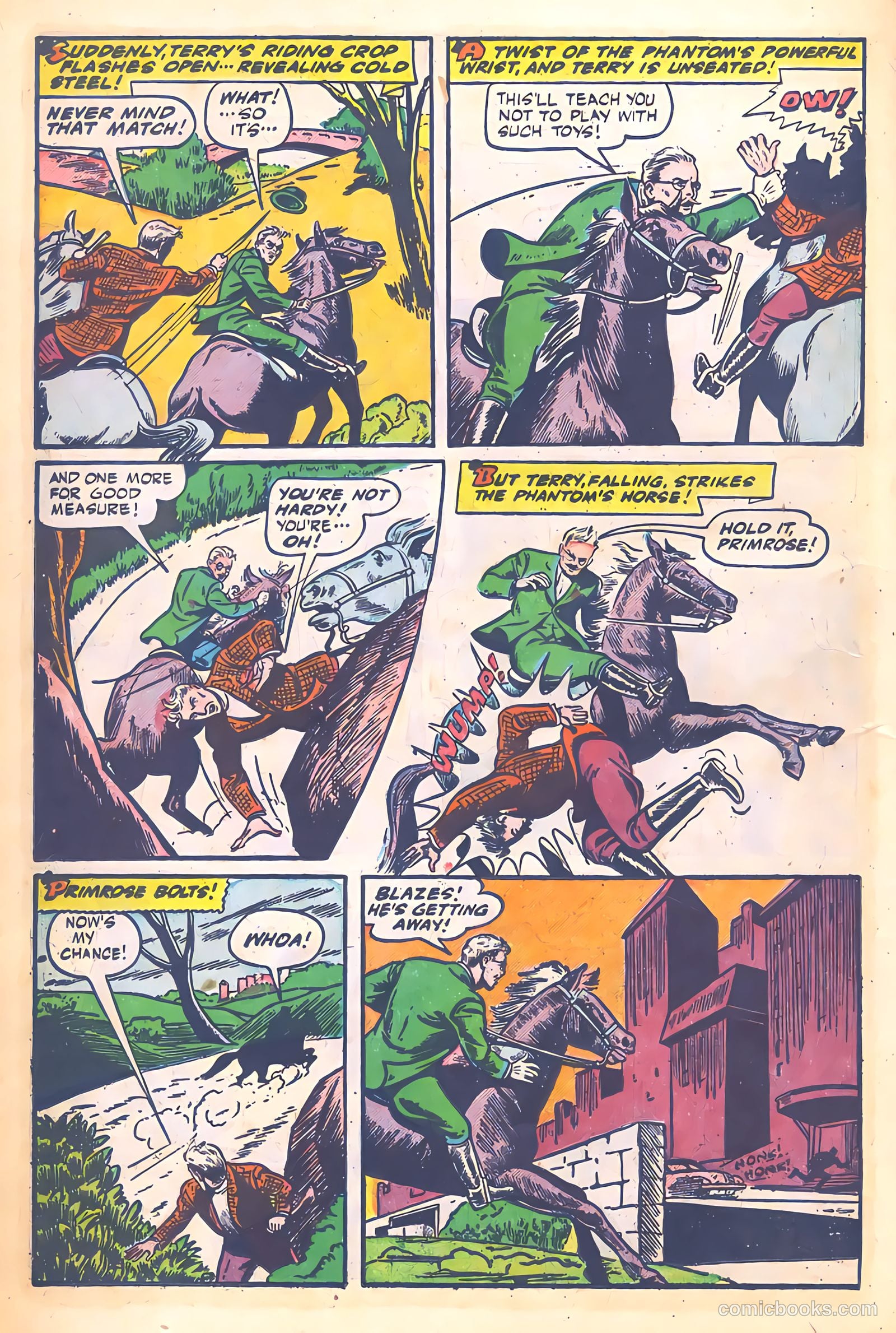 Thrilling Comics #54 (1946) — page 21 of 34