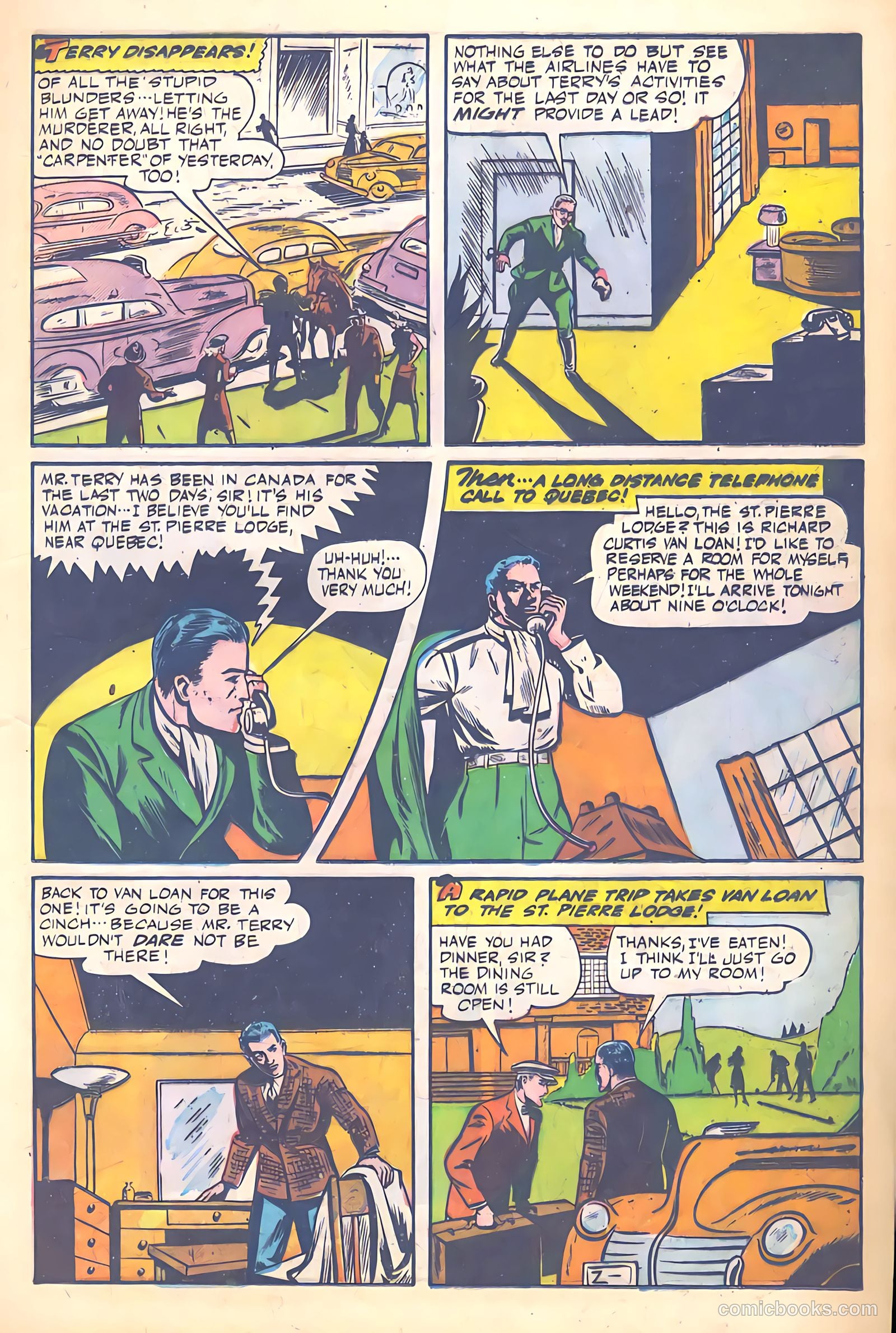 Thrilling Comics #54 (1946) — page 22 of 34