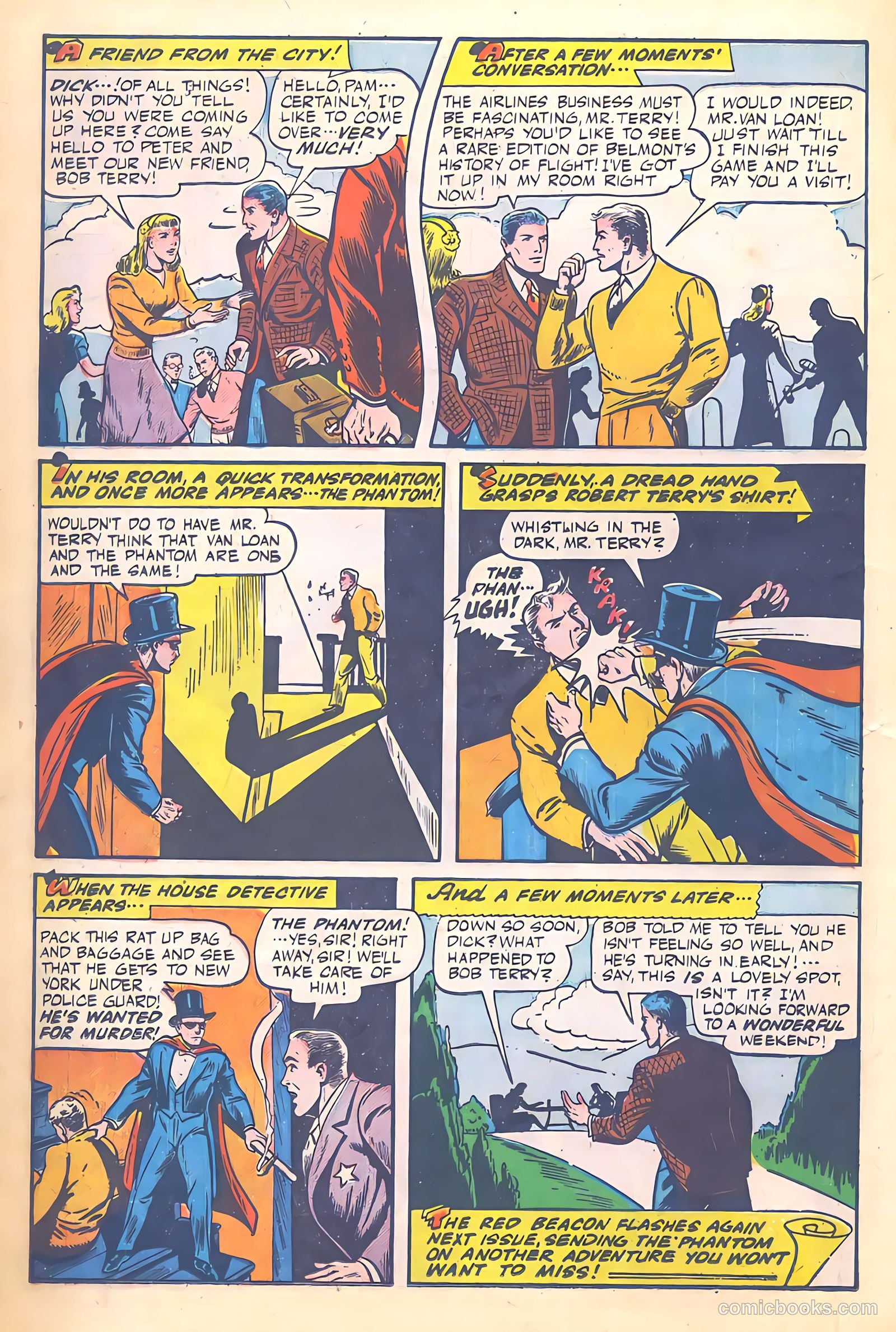 Thrilling Comics #54 (1946) — page 23 of 34
