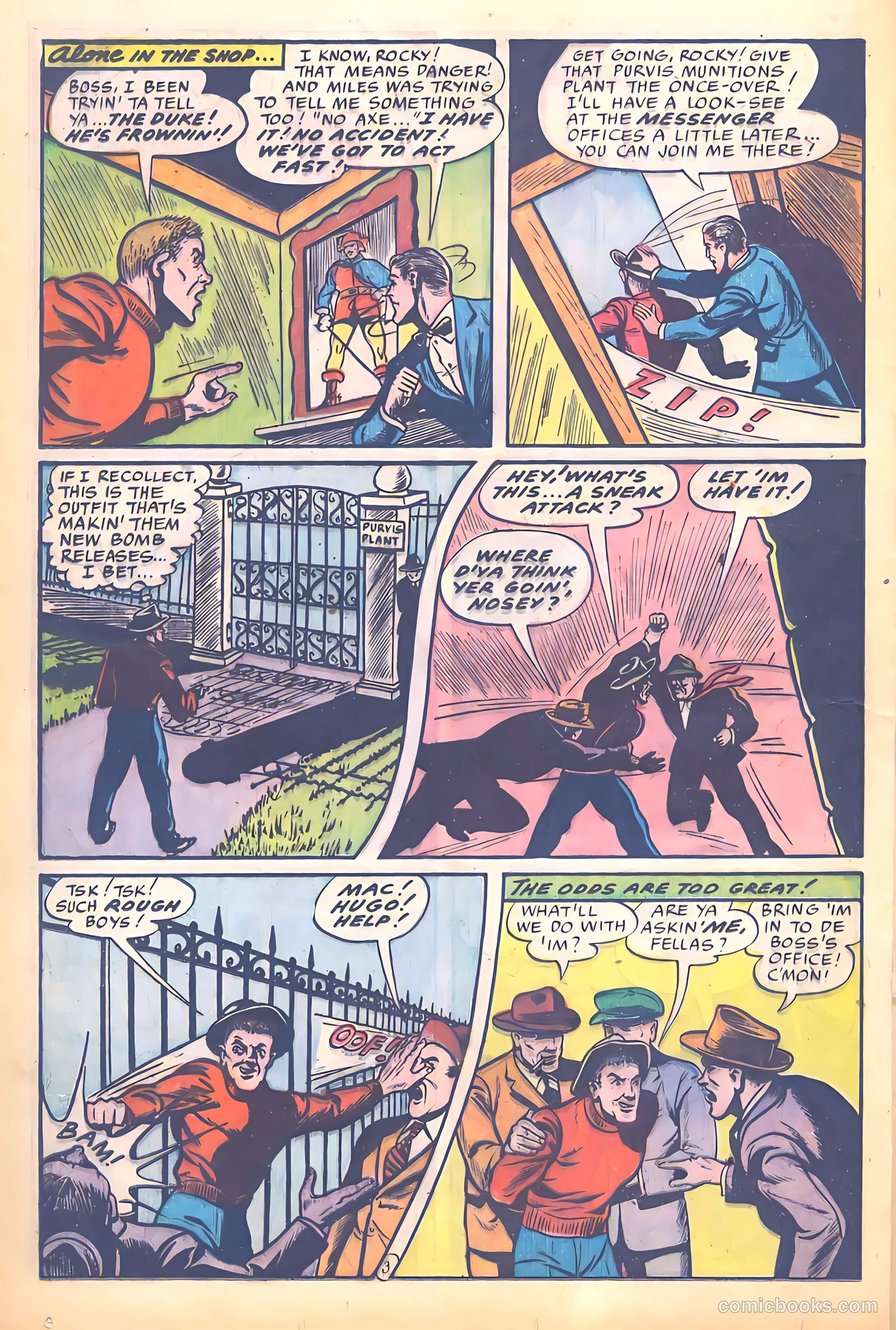 Thrilling Comics #54 (1946) — page 27 of 34