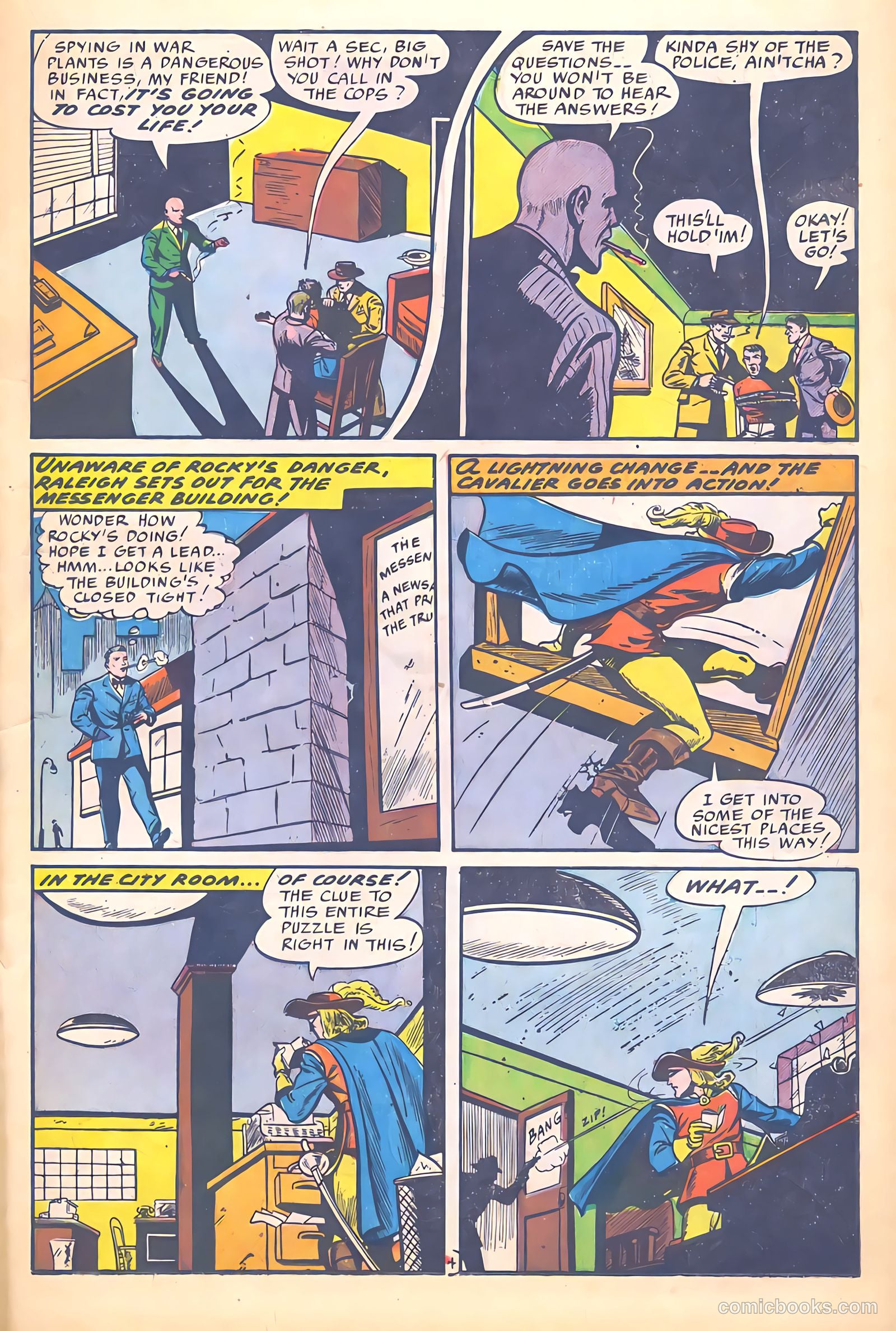 Thrilling Comics #54 (1946) — page 28 of 34