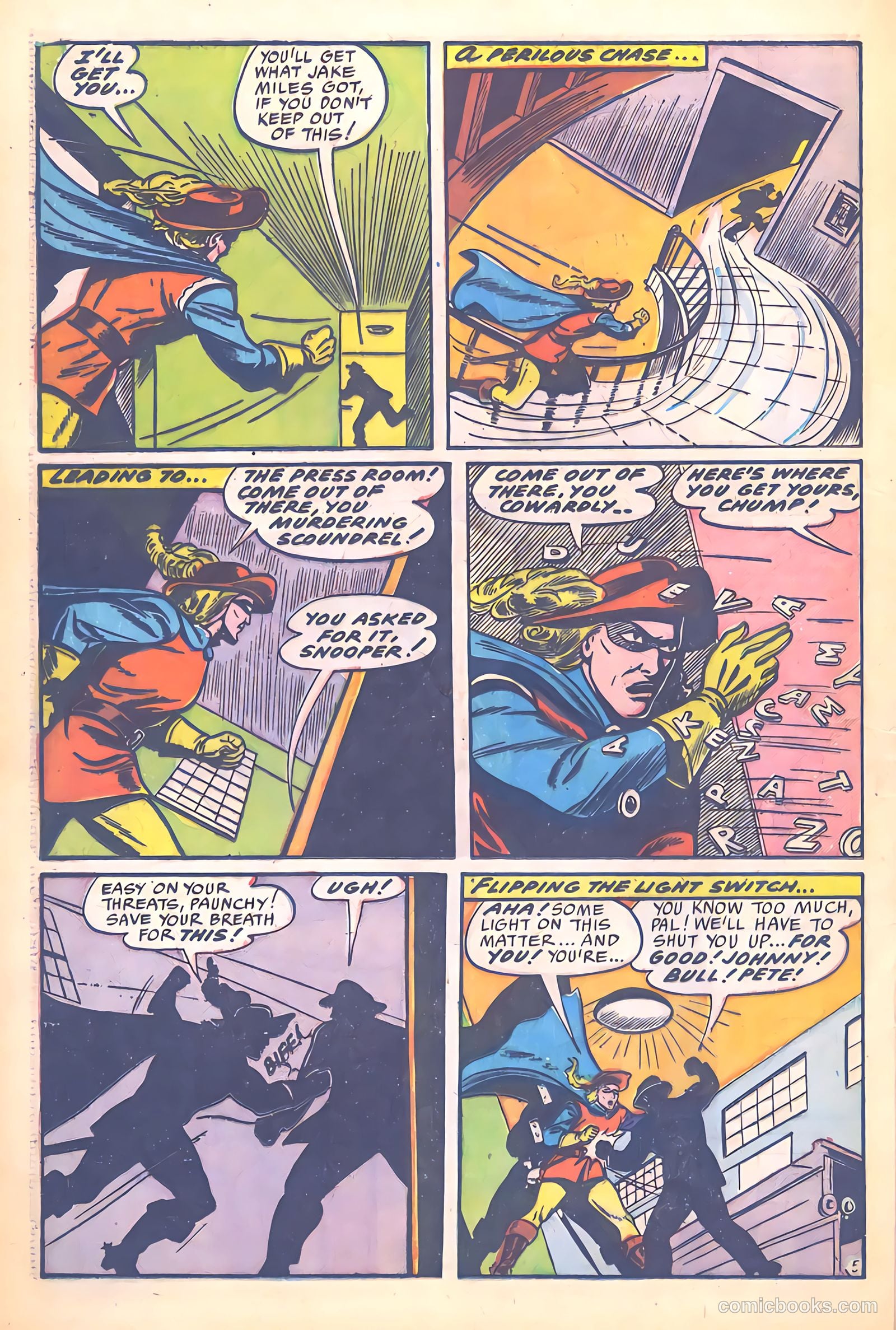 Thrilling Comics #54 (1946) — page 29 of 34