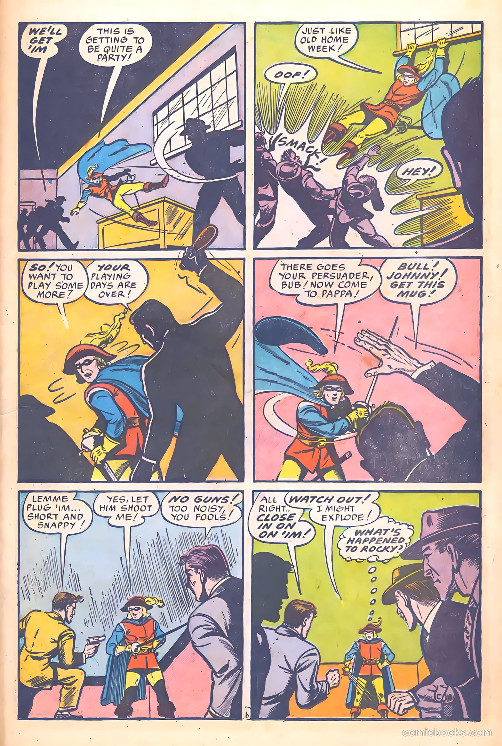 Thrilling Comics #54 (1946) — page 30 of 34