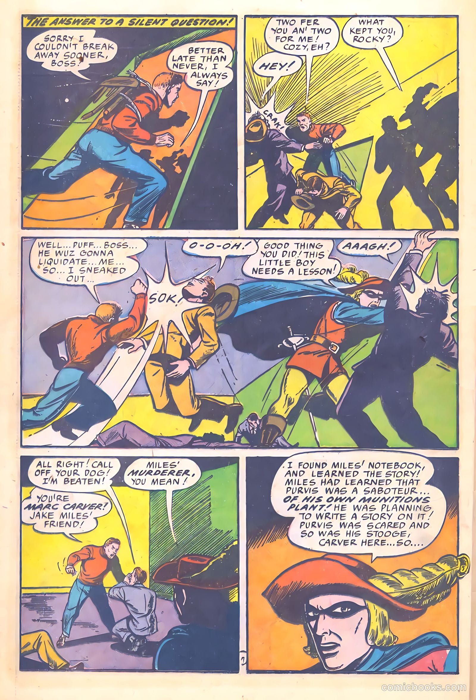 Thrilling Comics #54 (1946) — page 31 of 34