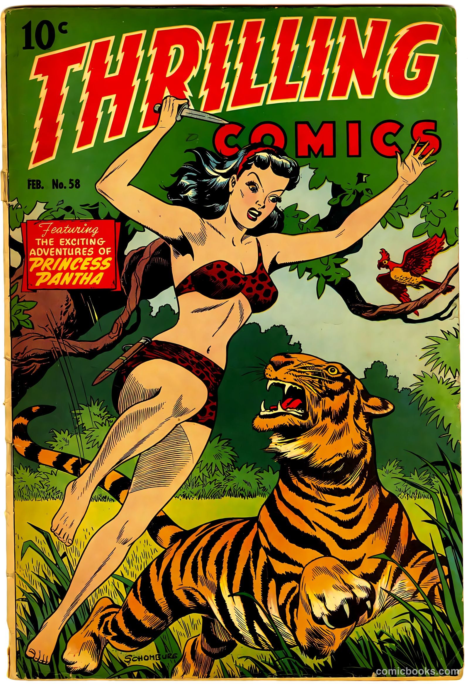 Thrilling Comics #58