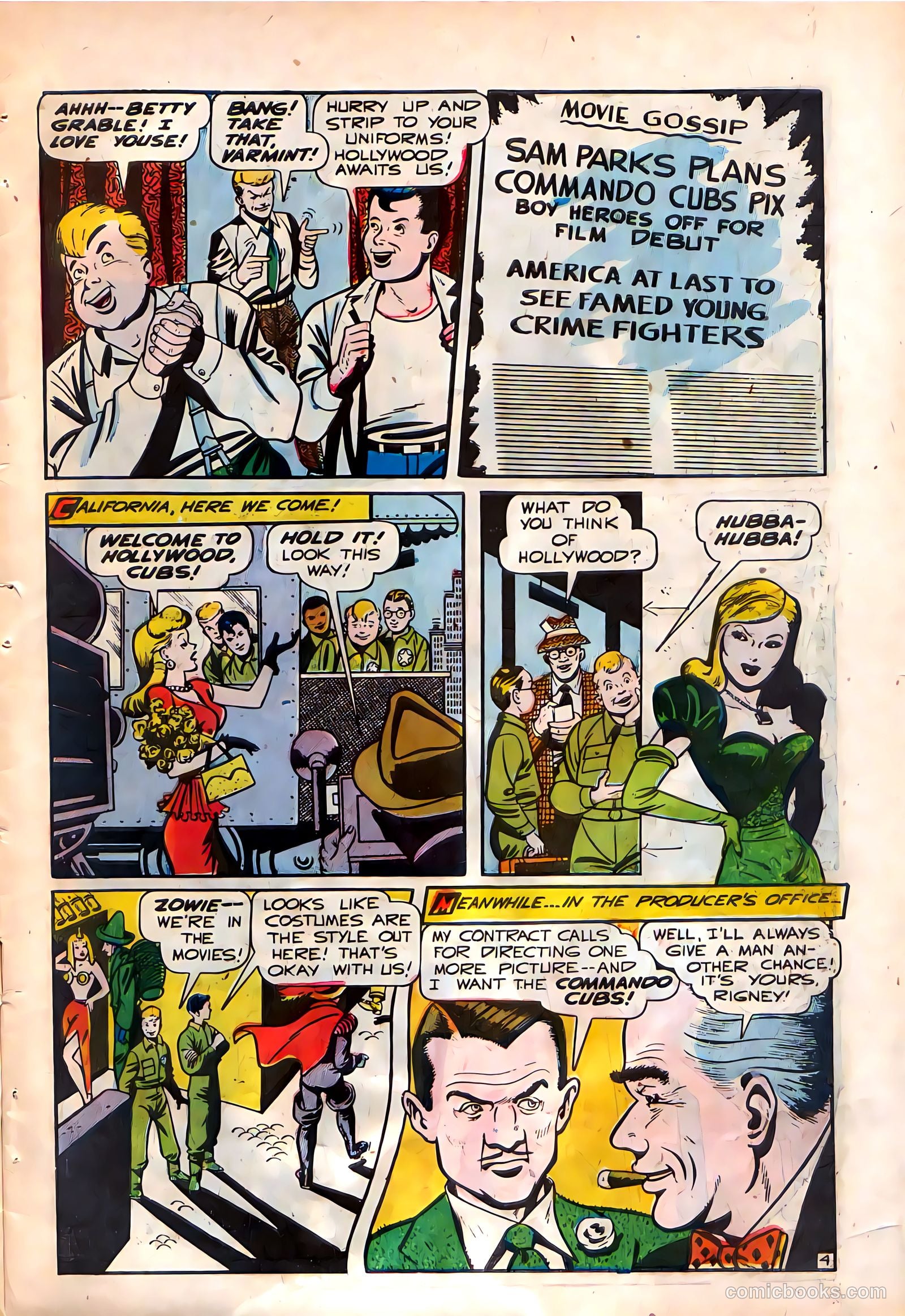 Thrilling Comics #58 (1947) — page 6 of 49