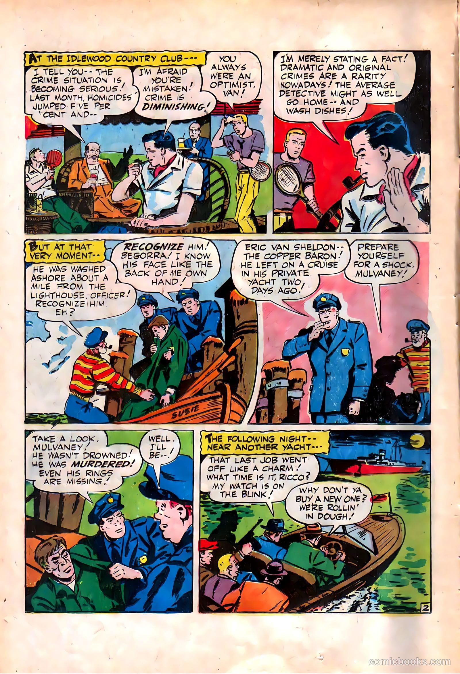 Thrilling Comics #58 (1947) — page 17 of 49