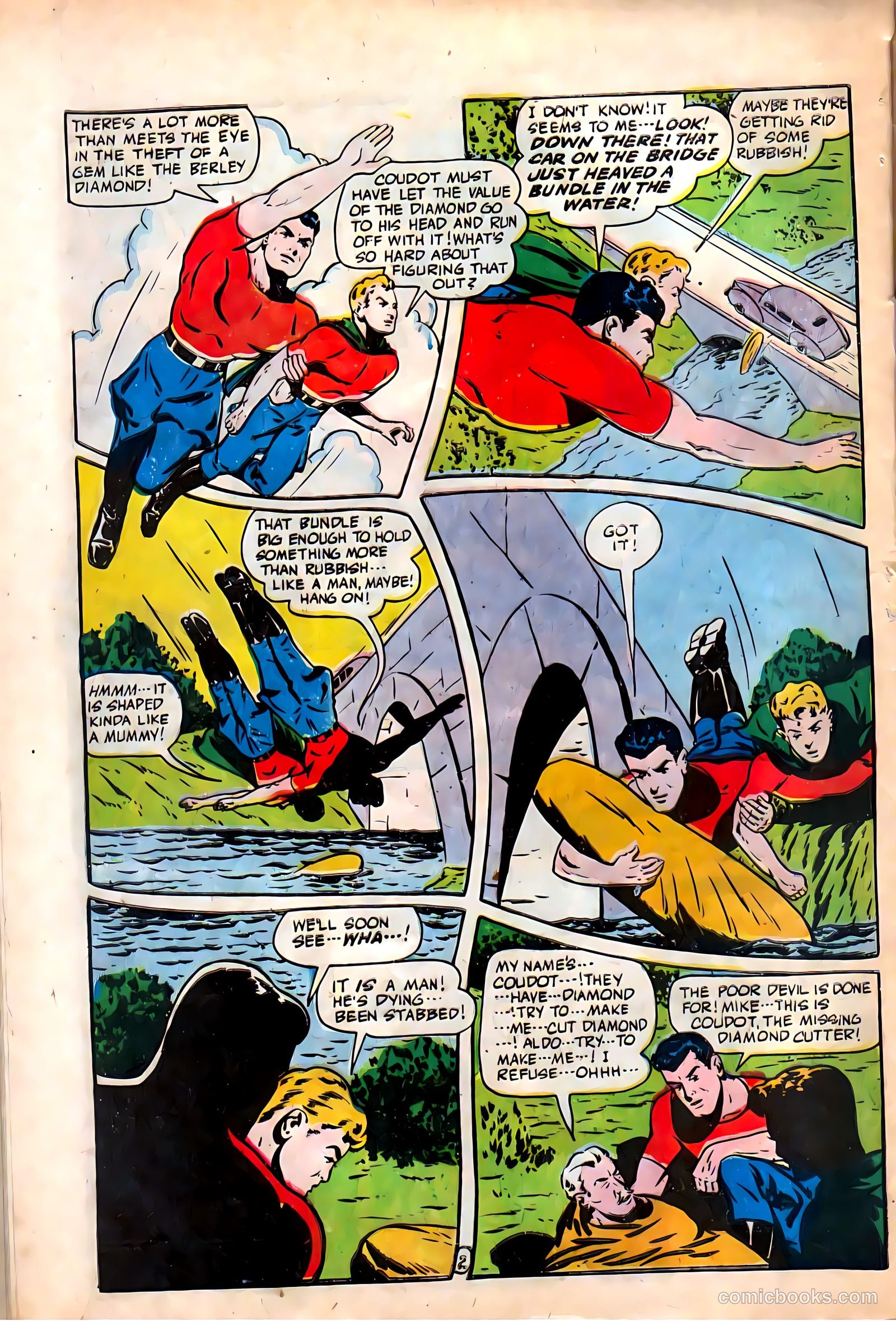 Thrilling Comics #58 (1947) — page 40 of 49