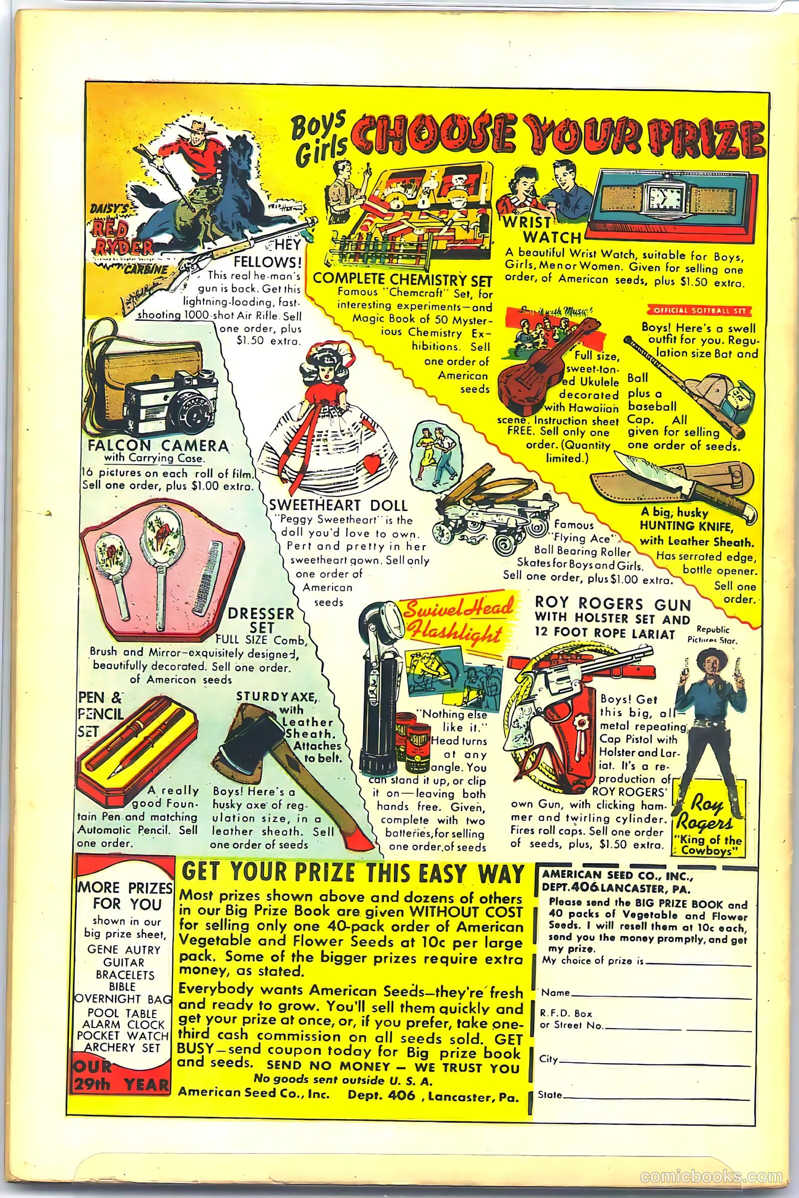 Thrilling Comics #58 (1947) — page 49 of 49