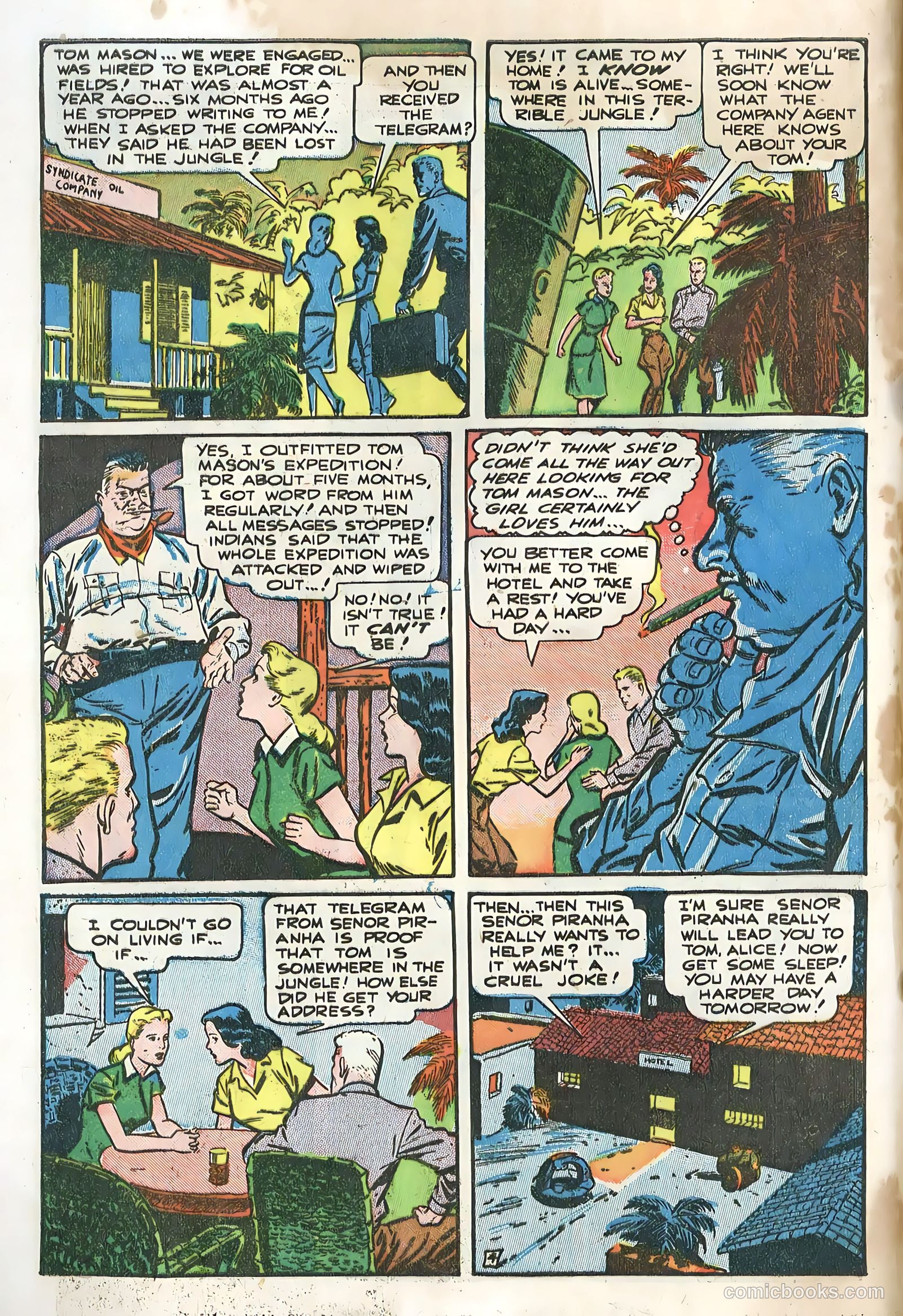 Thrilling Comics #68 (1948) — page 6 of 52