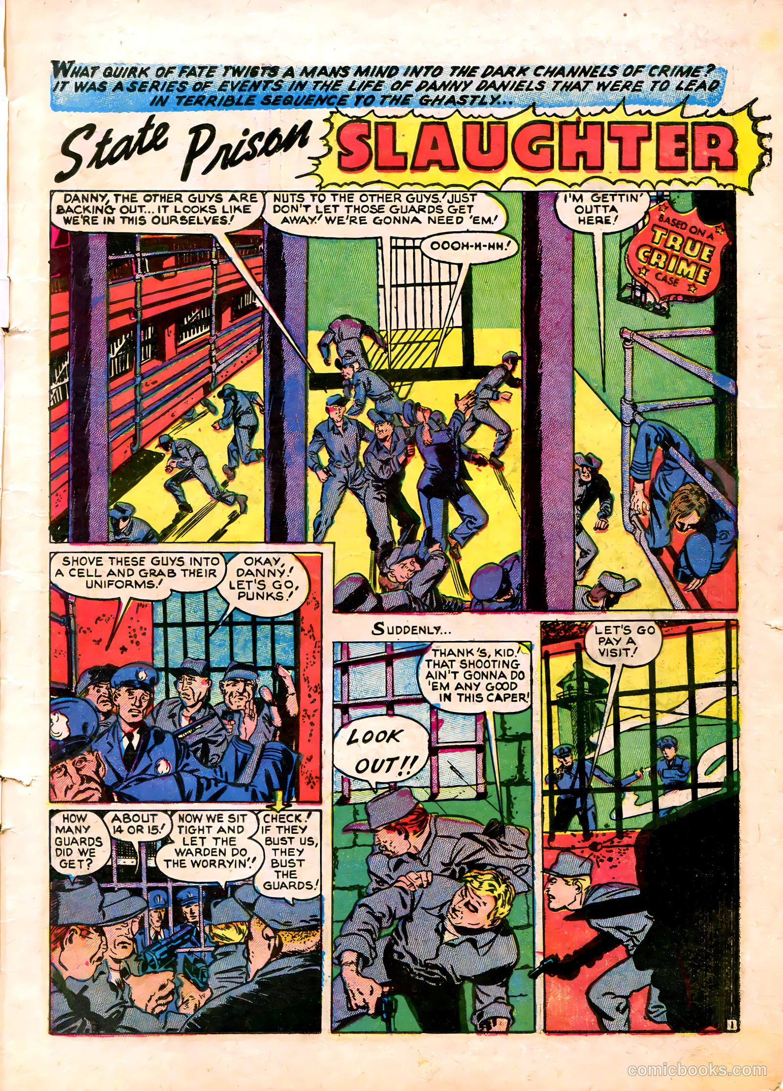 Thrilling Crime Cases #46 (1951) — page 3 of 36