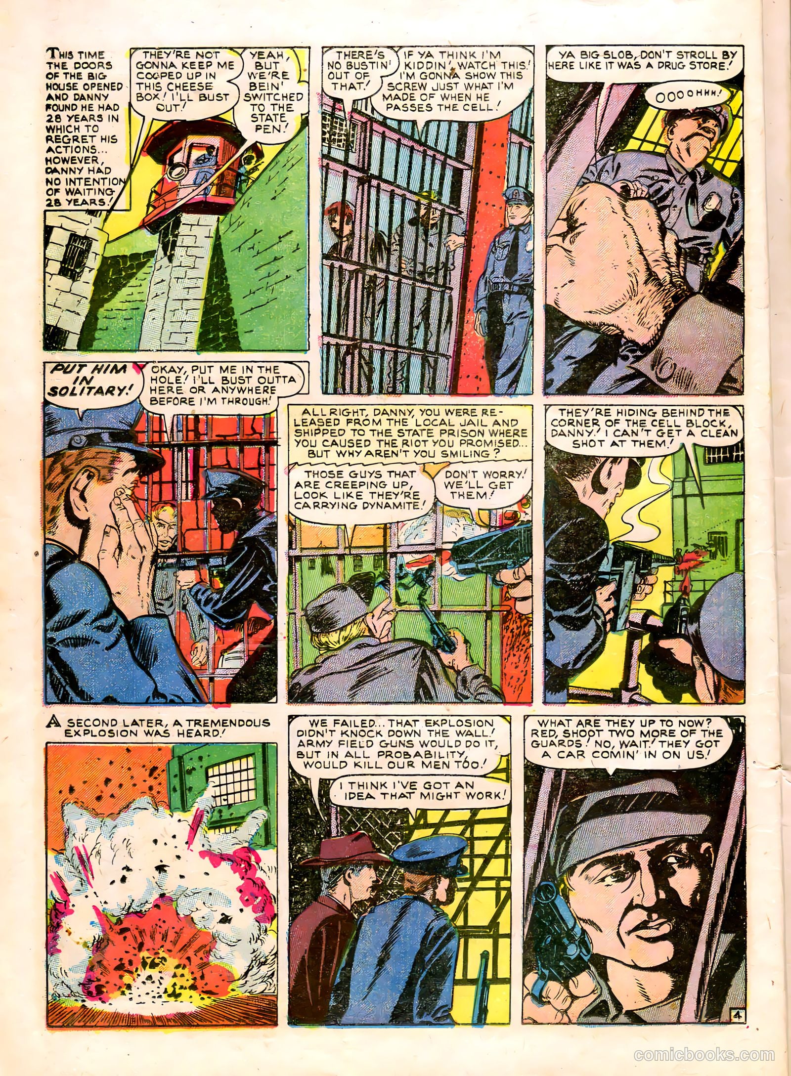 Thrilling Crime Cases #46 (1951) — page 6 of 36