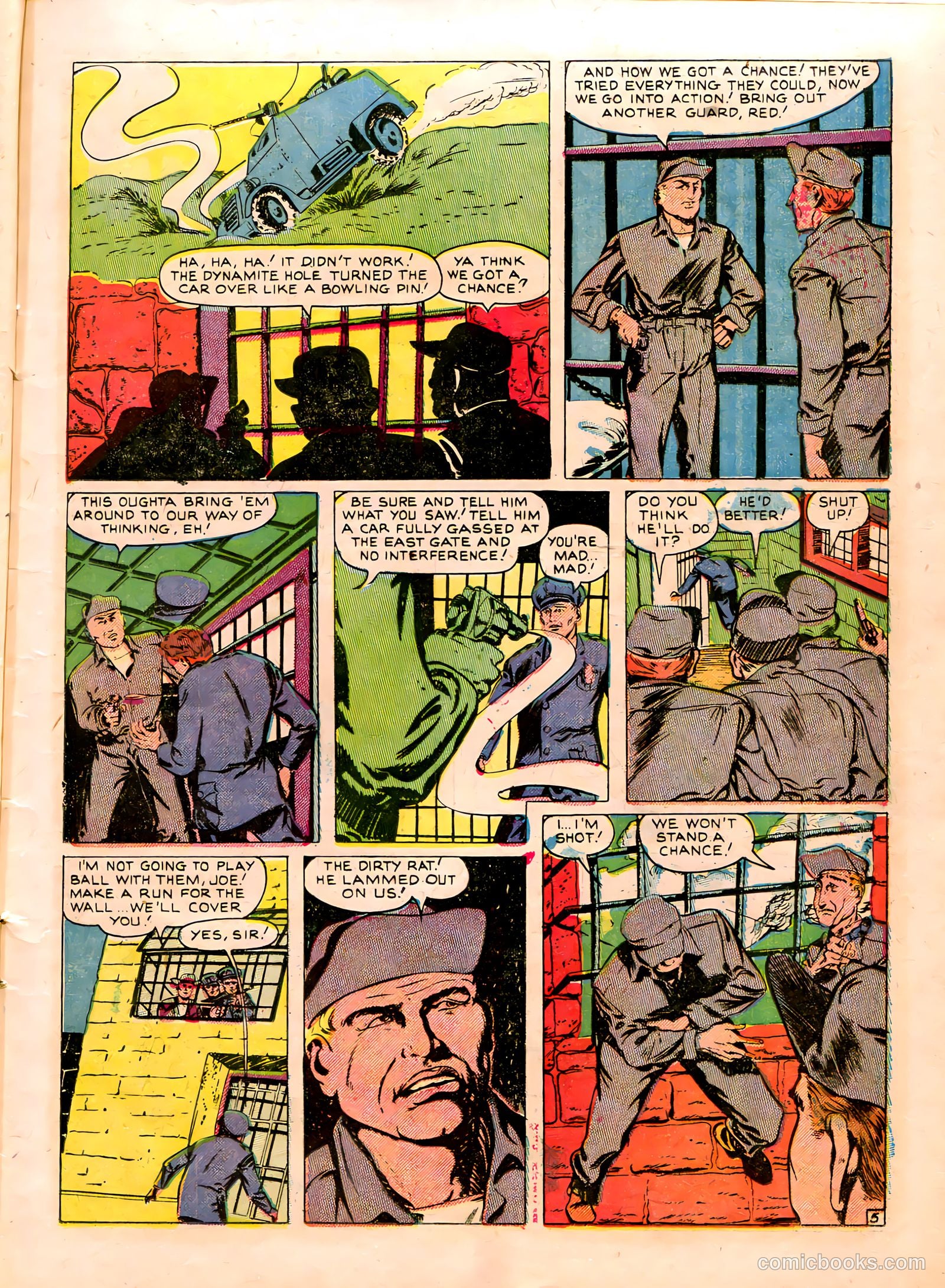 Thrilling Crime Cases #46 (1951) — page 7 of 36