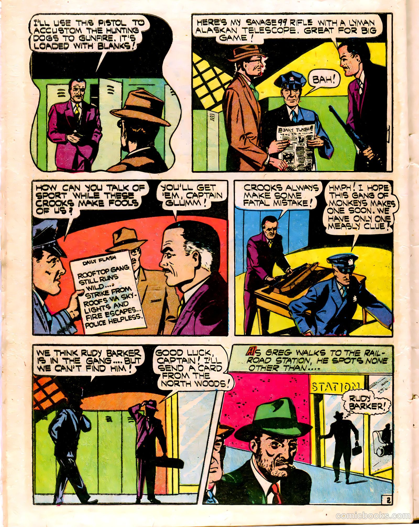 Thrilling Crime Cases #46 (1951) — page 12 of 36