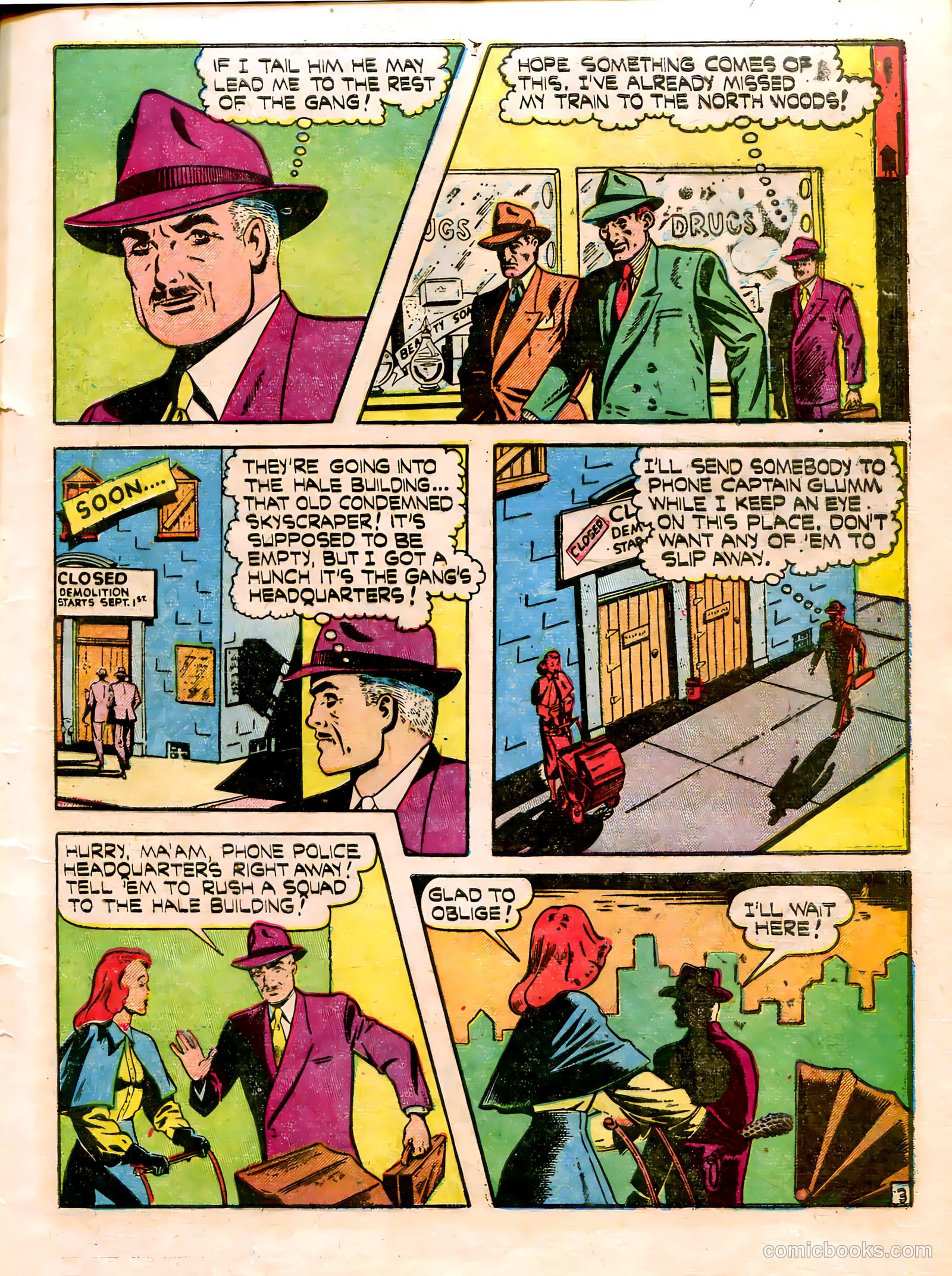 Thrilling Crime Cases #46 (1951) — page 13 of 36