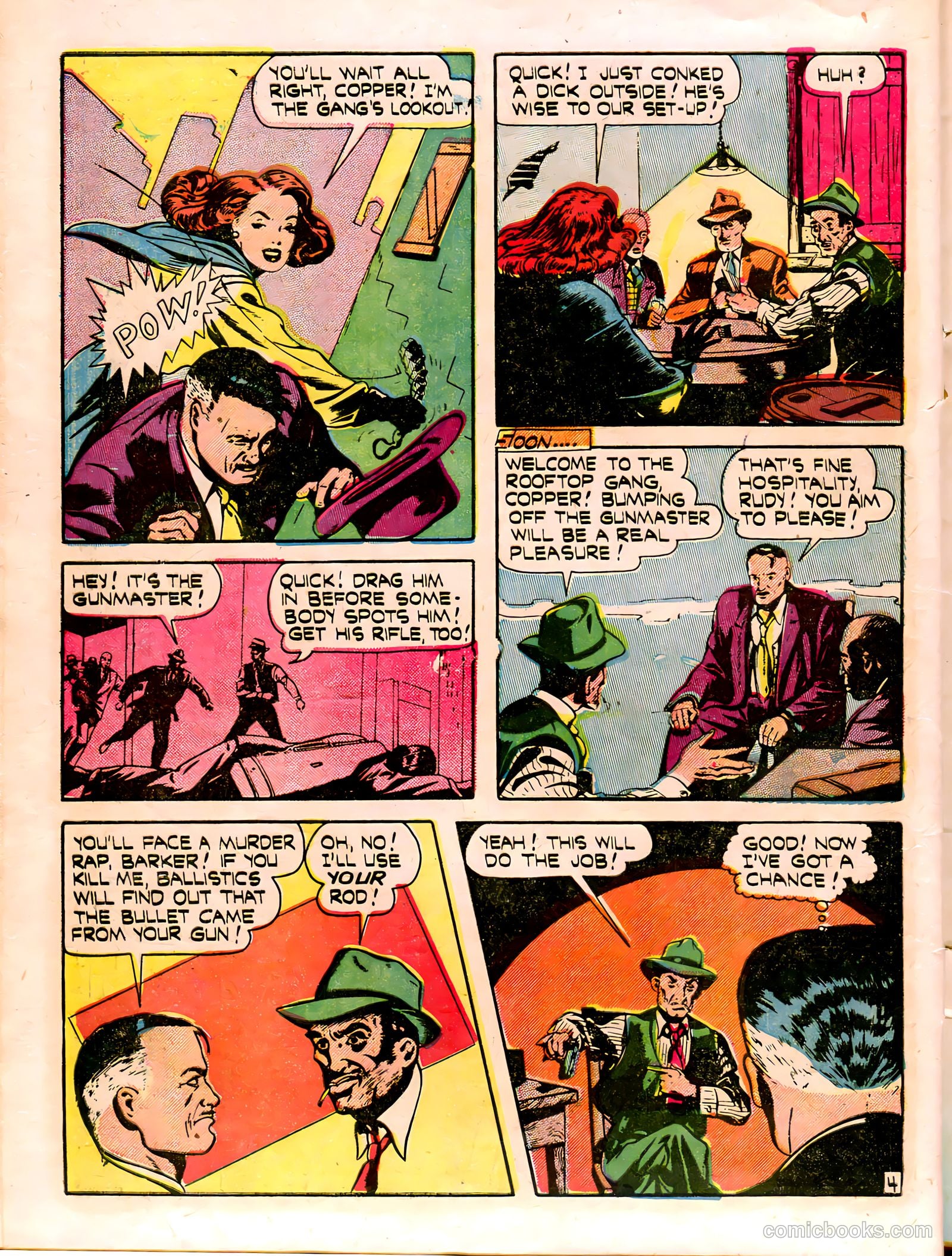 Thrilling Crime Cases #46 (1951) — page 14 of 36