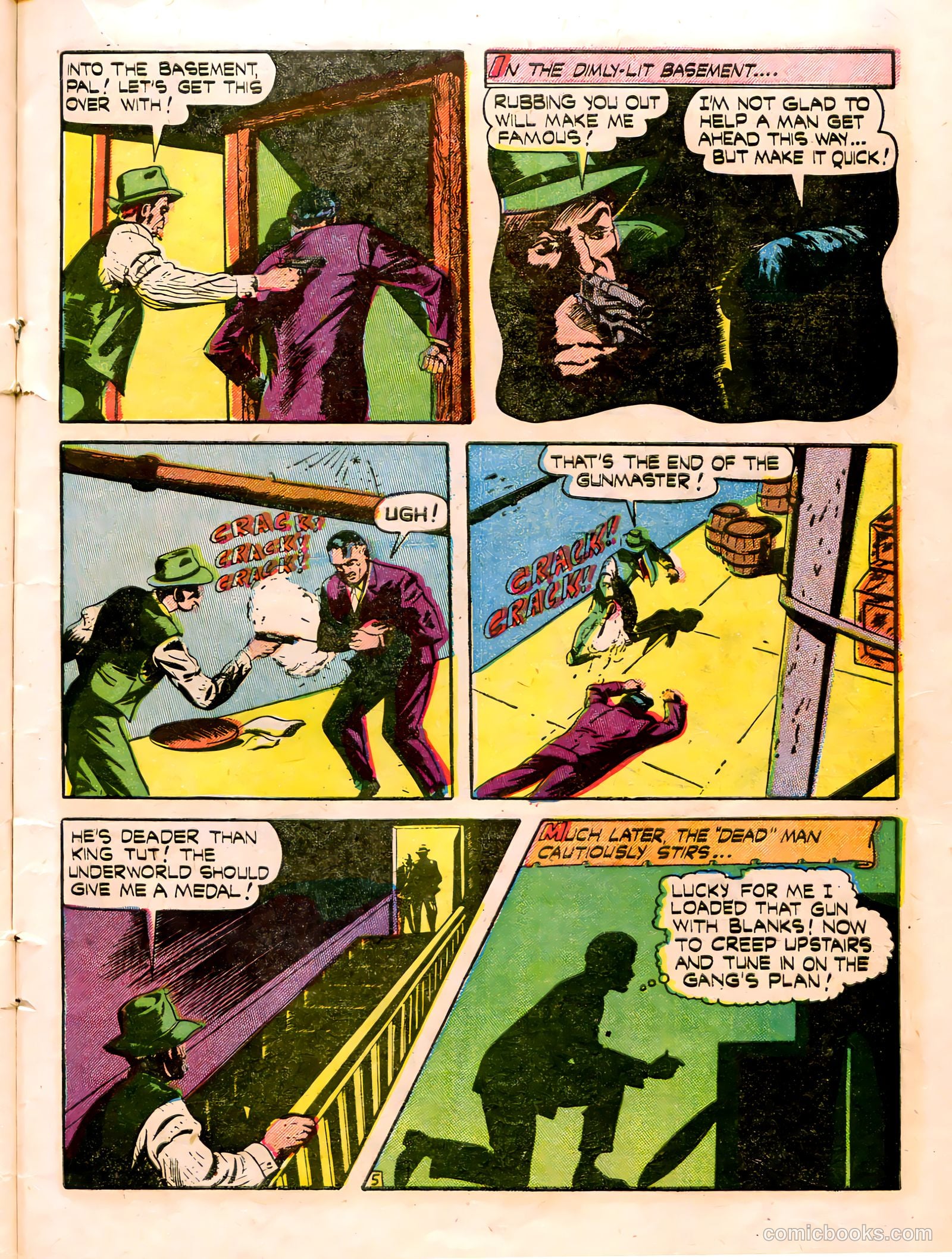 Thrilling Crime Cases #46 (1951) — page 15 of 36