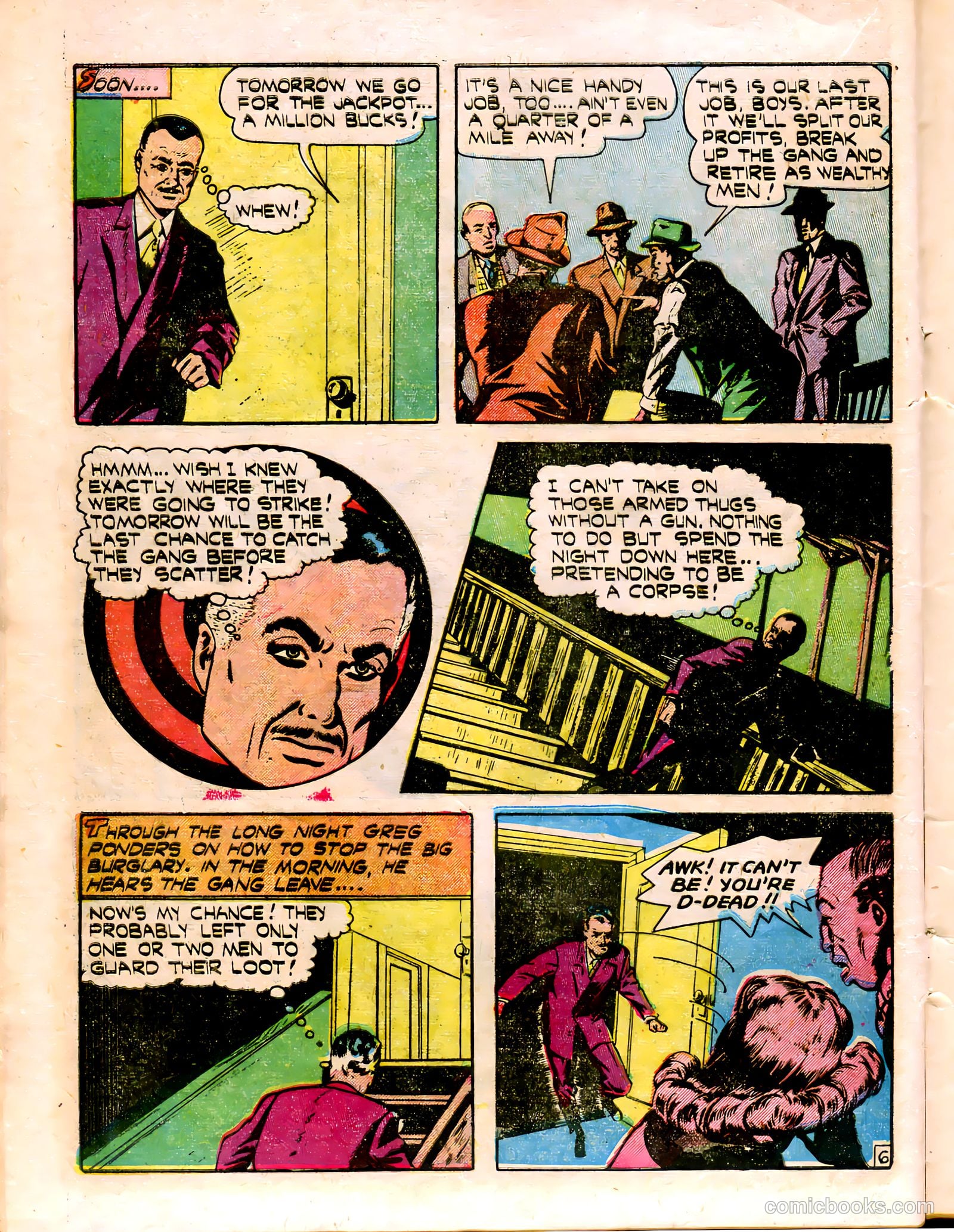 Thrilling Crime Cases #46 (1951) — page 16 of 36