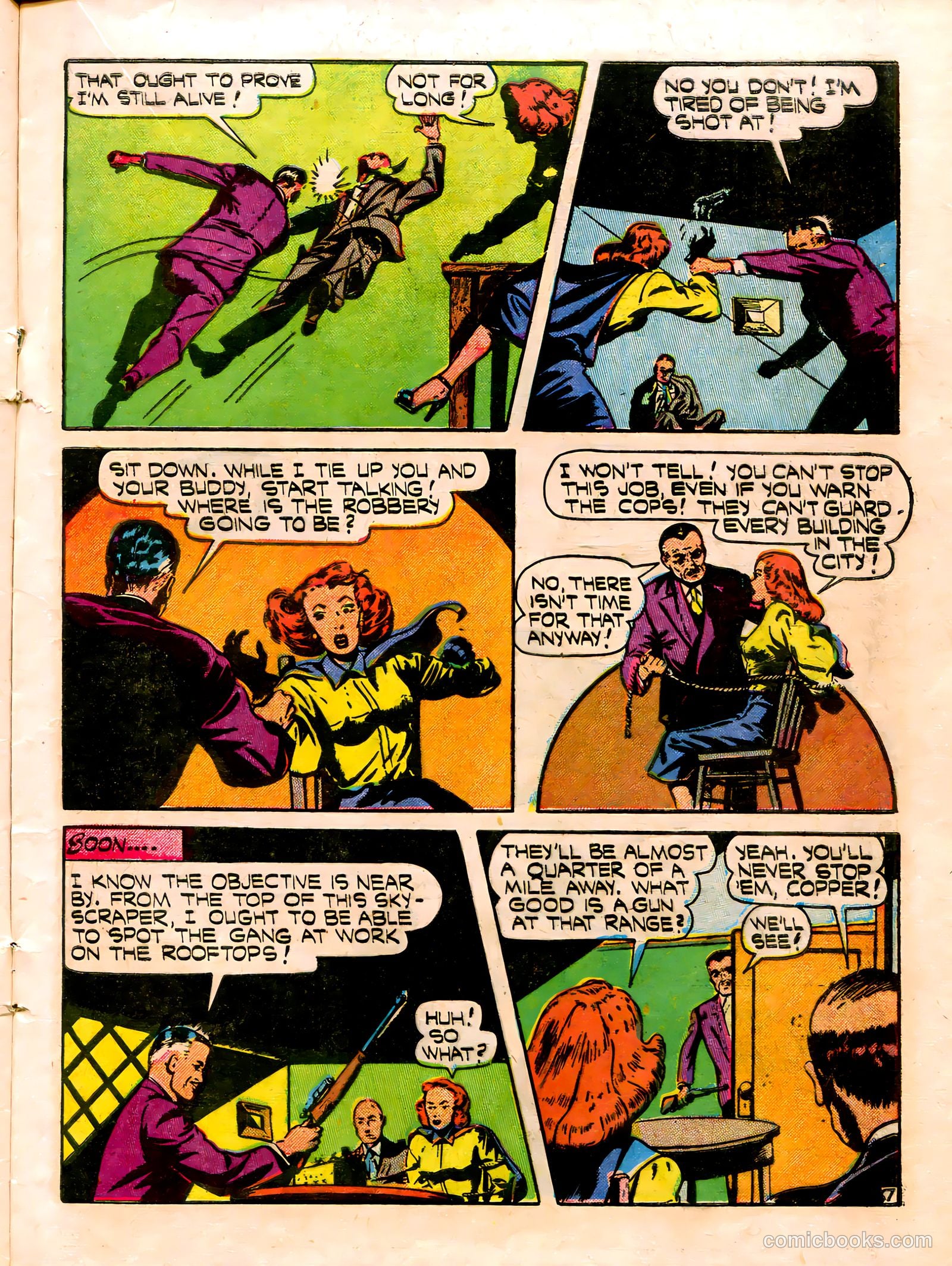 Thrilling Crime Cases #46 (1951) — page 17 of 36