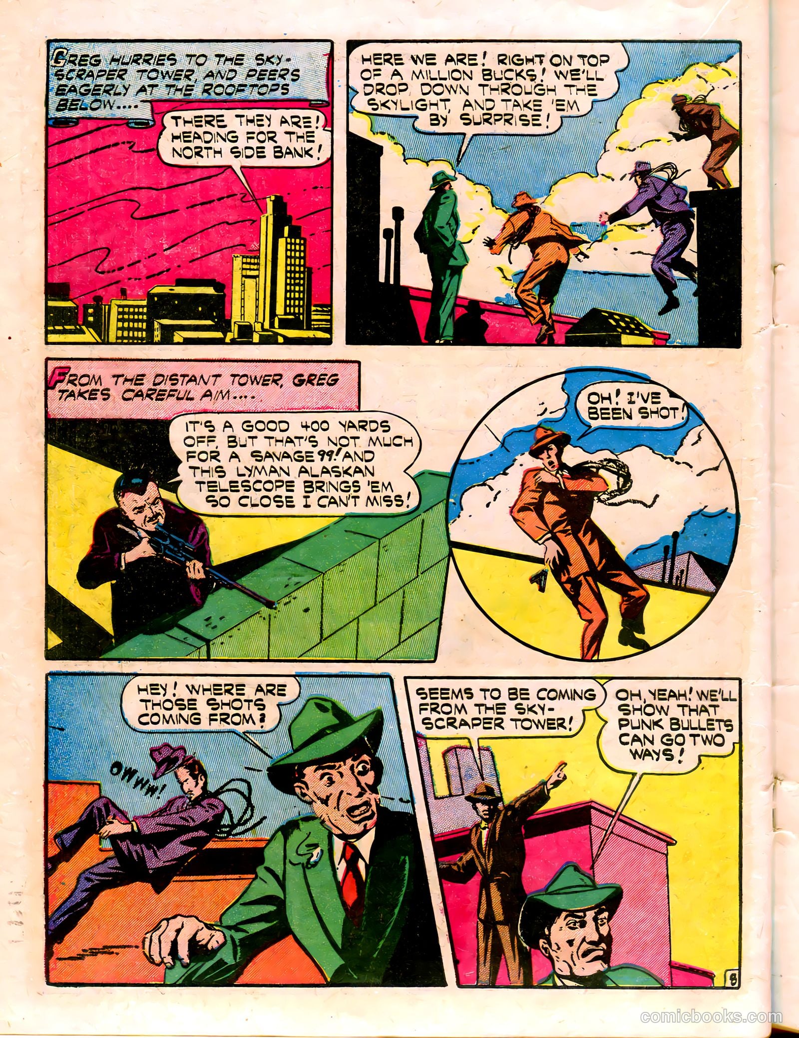 Thrilling Crime Cases #46 (1951) — page 18 of 36