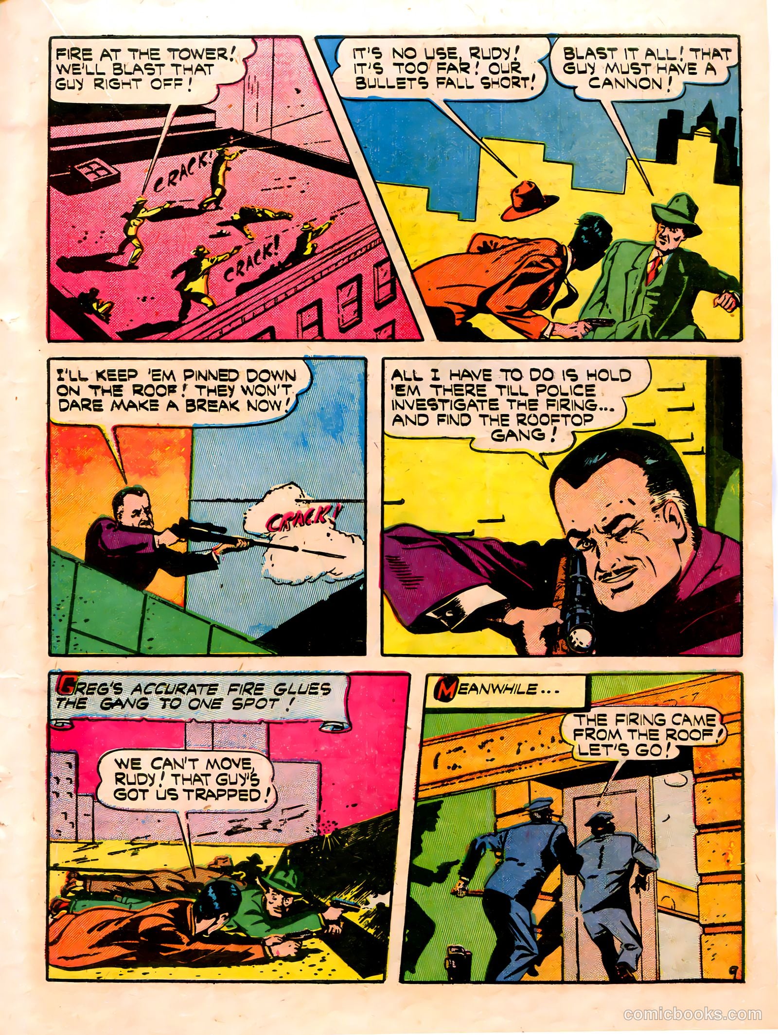 Thrilling Crime Cases #46 (1951) — page 19 of 36