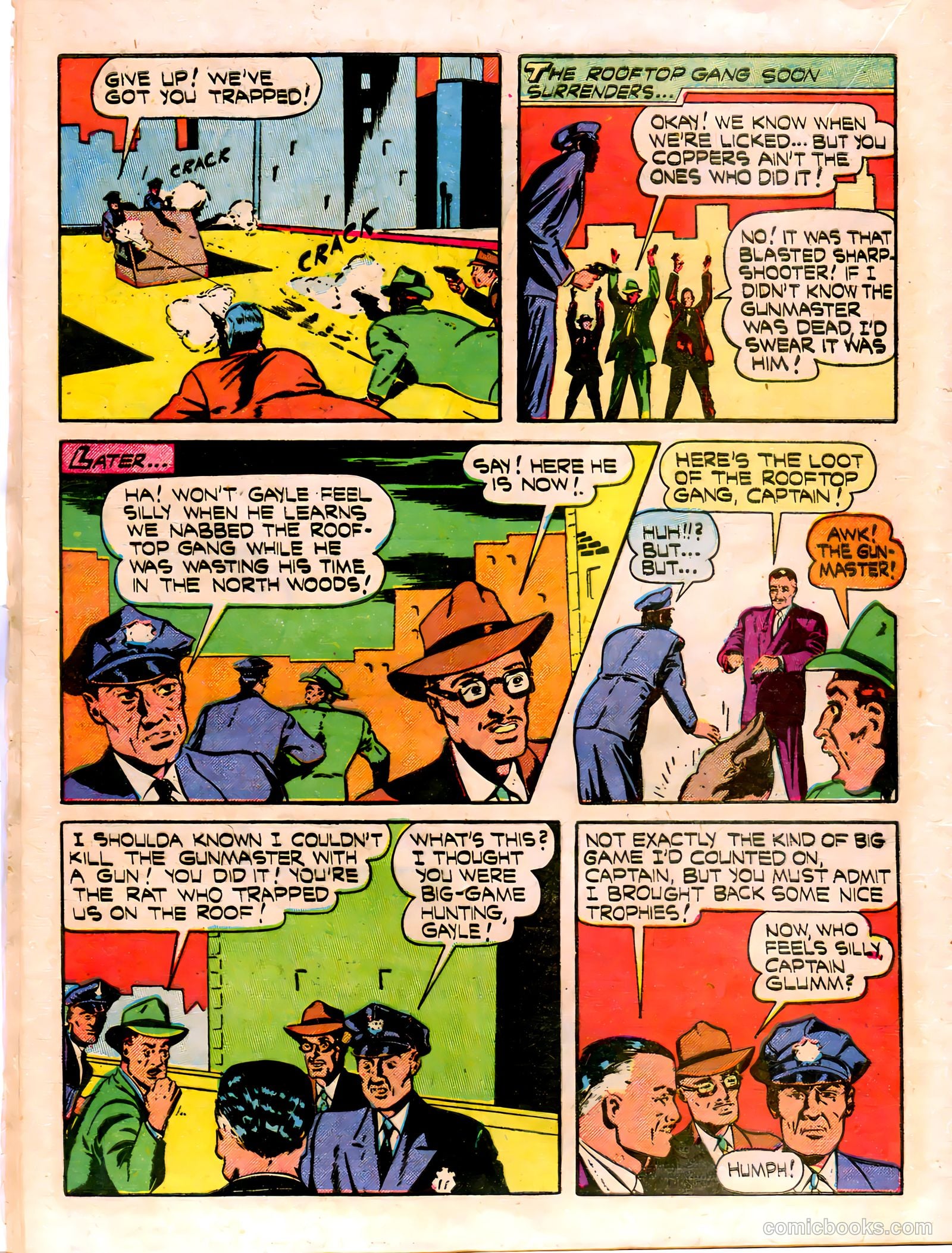 Thrilling Crime Cases #46 (1951) — page 20 of 36