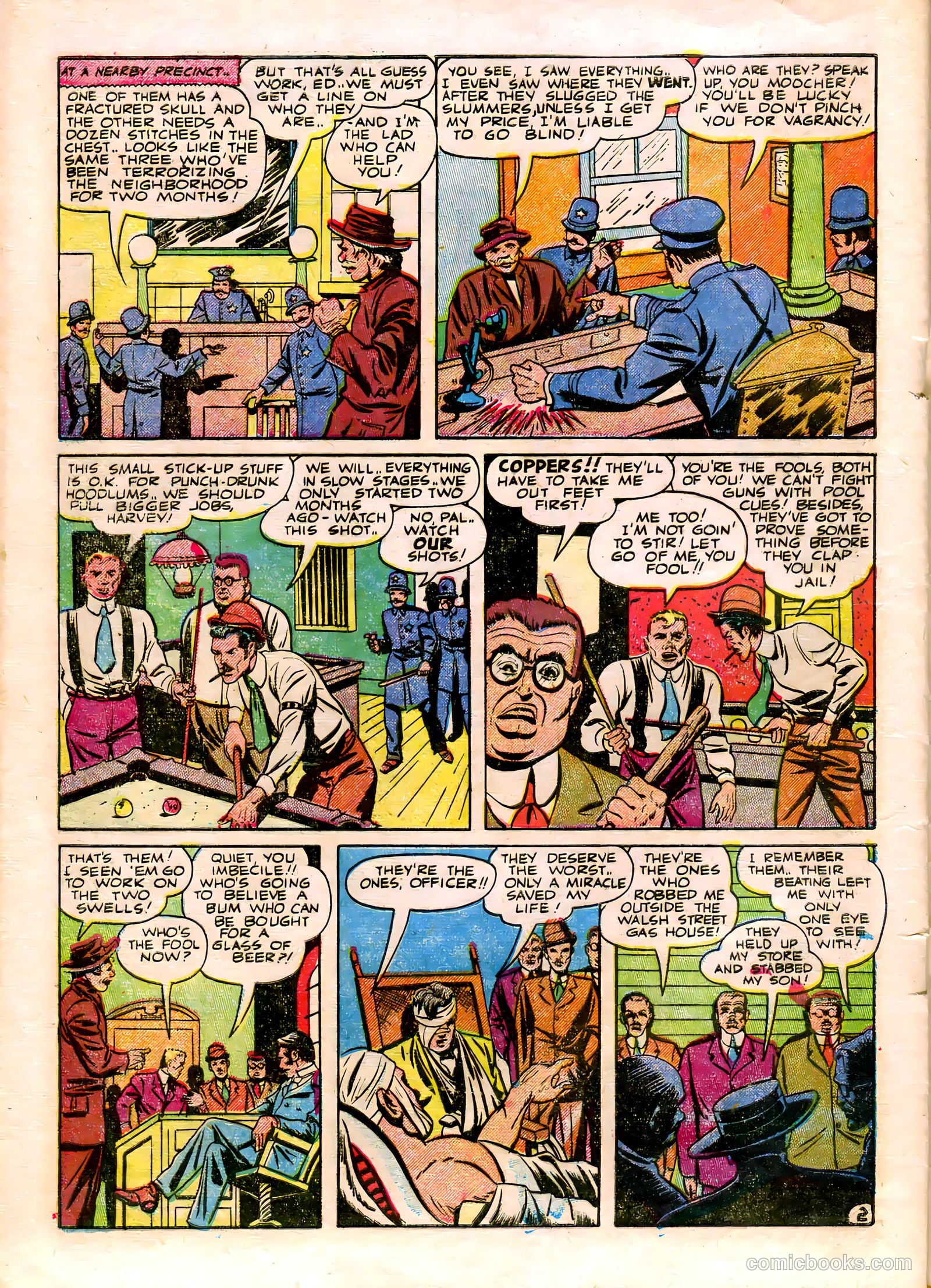 Thrilling Crime Cases #46 (1951) — page 24 of 36