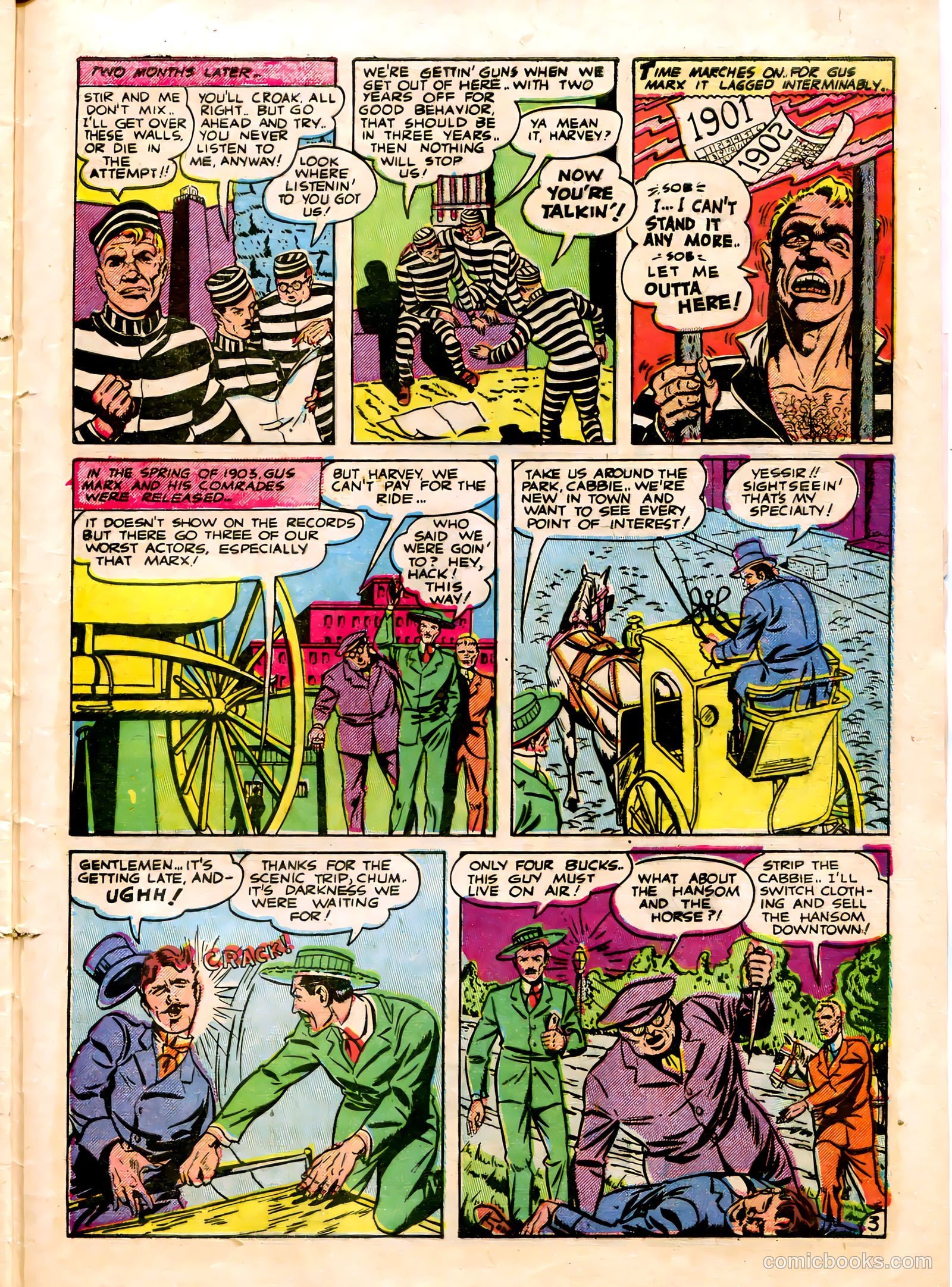 Thrilling Crime Cases #46 (1951) — page 25 of 36