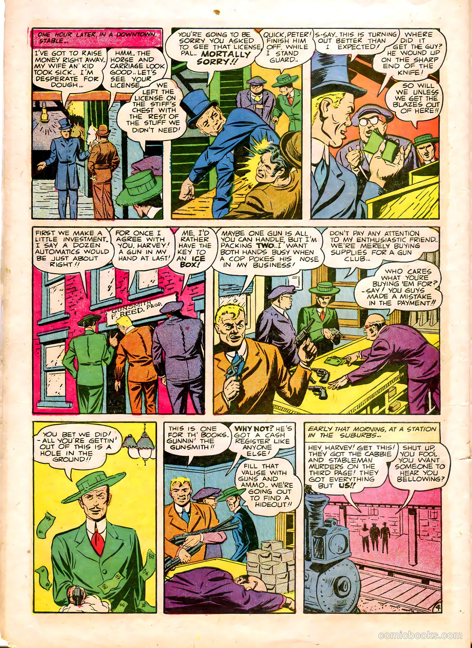 Thrilling Crime Cases #46 (1951) — page 26 of 36