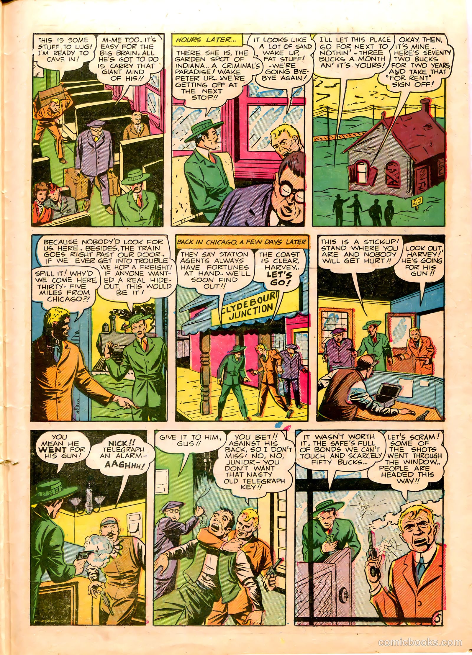 Thrilling Crime Cases #46 (1951) — page 27 of 36
