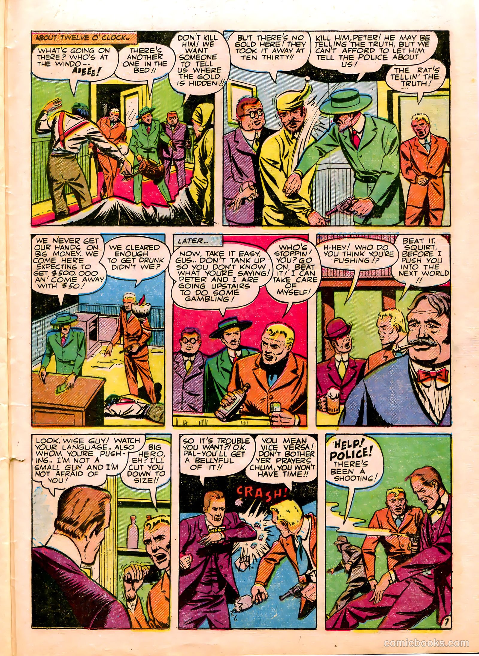 Thrilling Crime Cases #46 (1951) — page 29 of 36