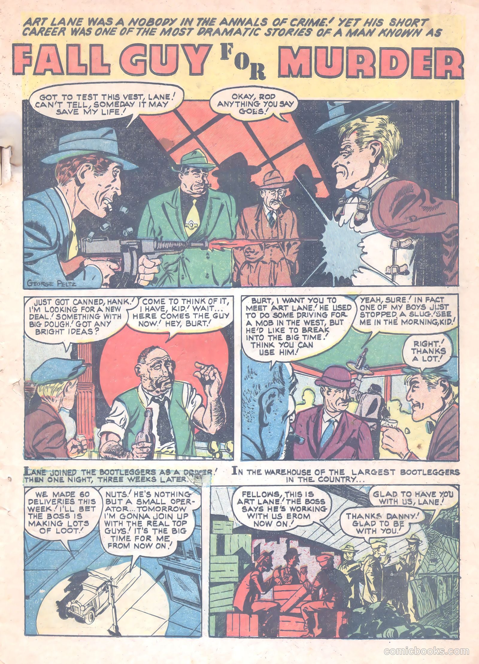 Thrilling Crime Cases #47 (1952) — page 3 of 37