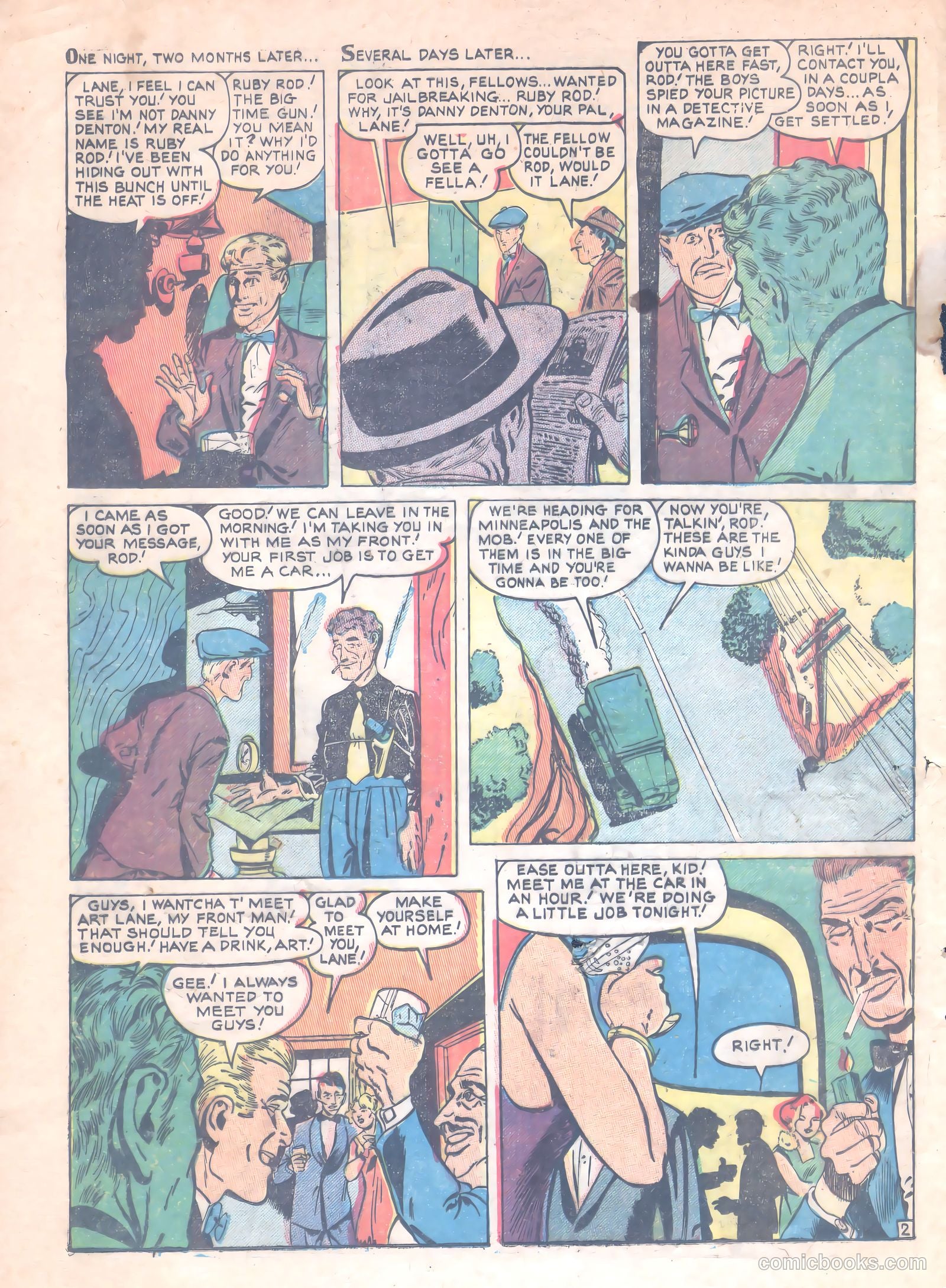 Thrilling Crime Cases #47 (1952) — page 4 of 37