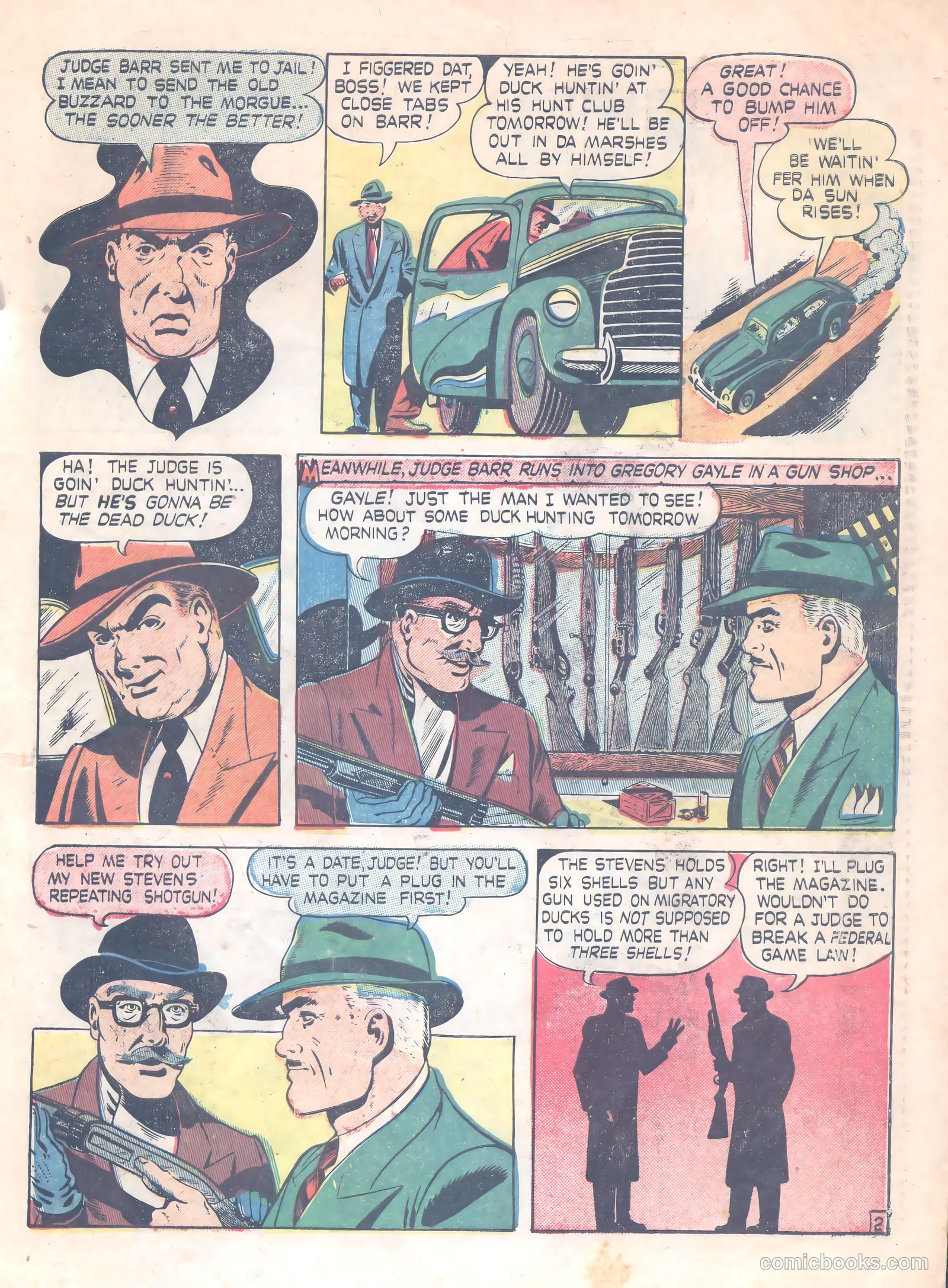 Thrilling Crime Cases #47 (1952) — page 11 of 37