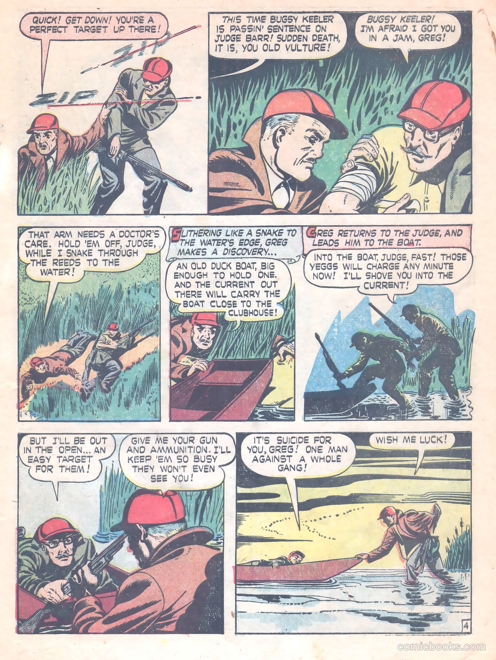 Thrilling Crime Cases #47 (1952) — page 13 of 37