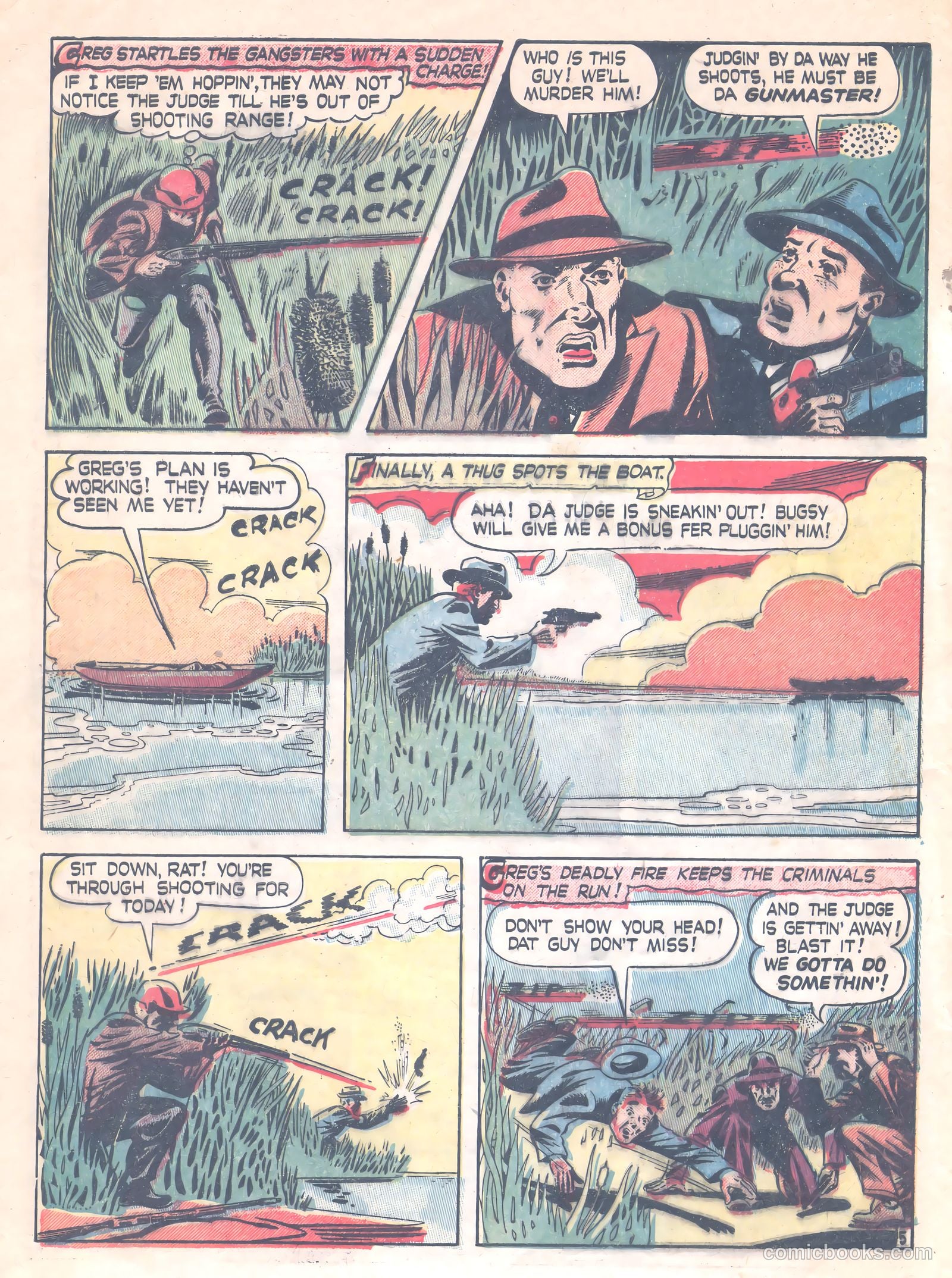 Thrilling Crime Cases #47 (1952) — page 14 of 37