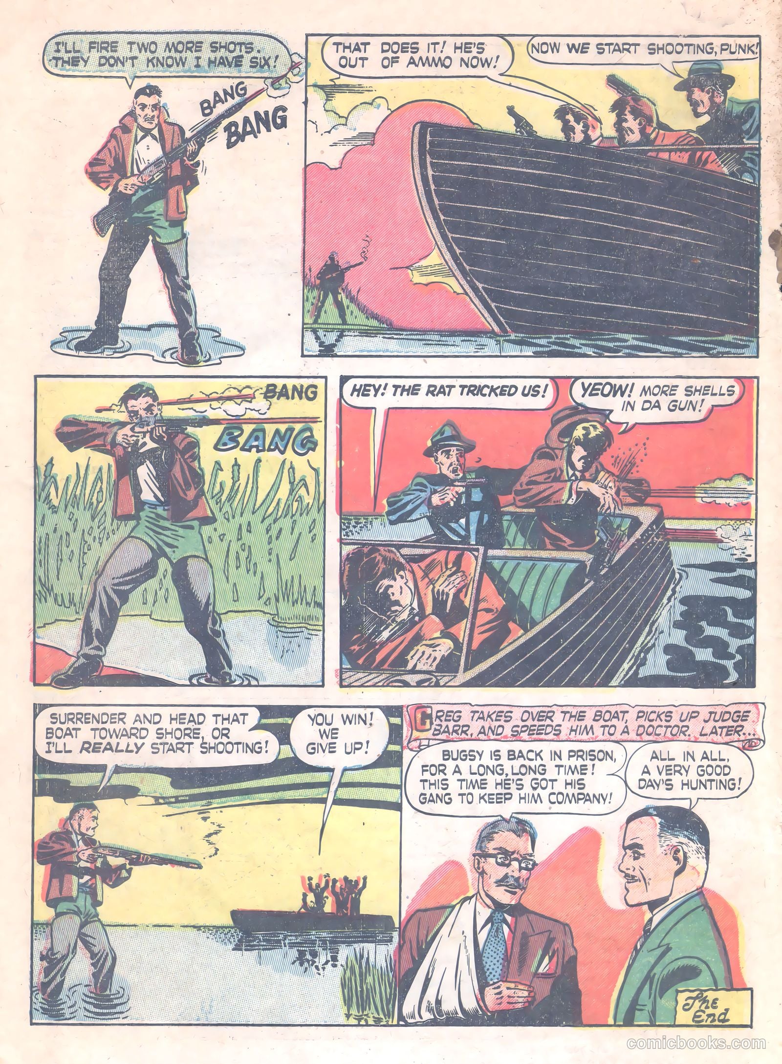 Thrilling Crime Cases #47 (1952) — page 18 of 37