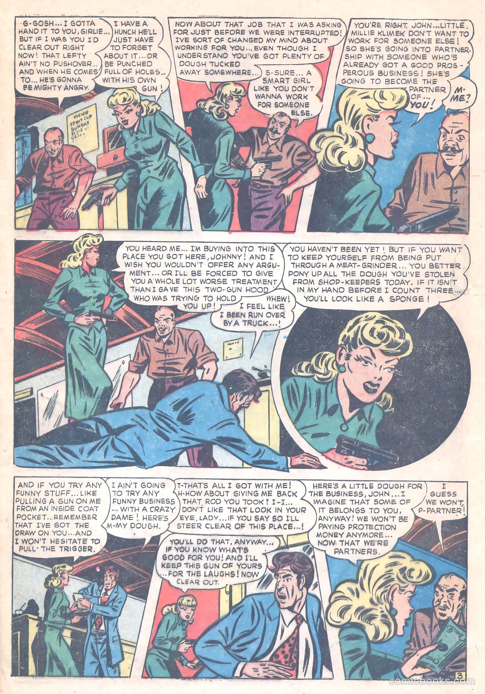 Thrilling Crime Cases #47 (1952) — page 25 of 37